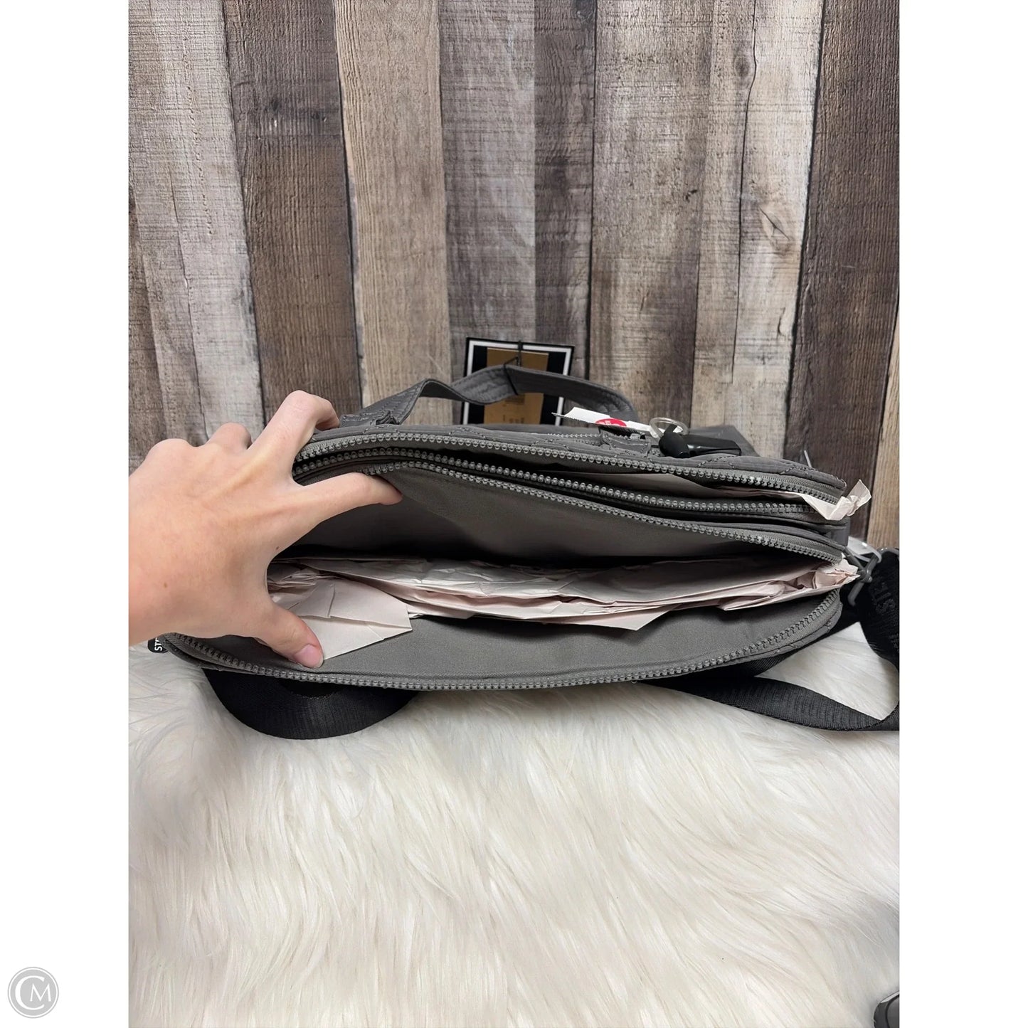 Laptop Bag By Steve Madden, Size: Large