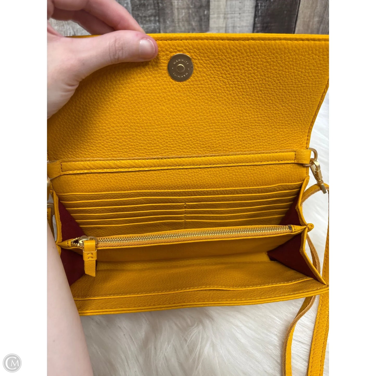 Crossbody Leather By Hammitt, Size: Small