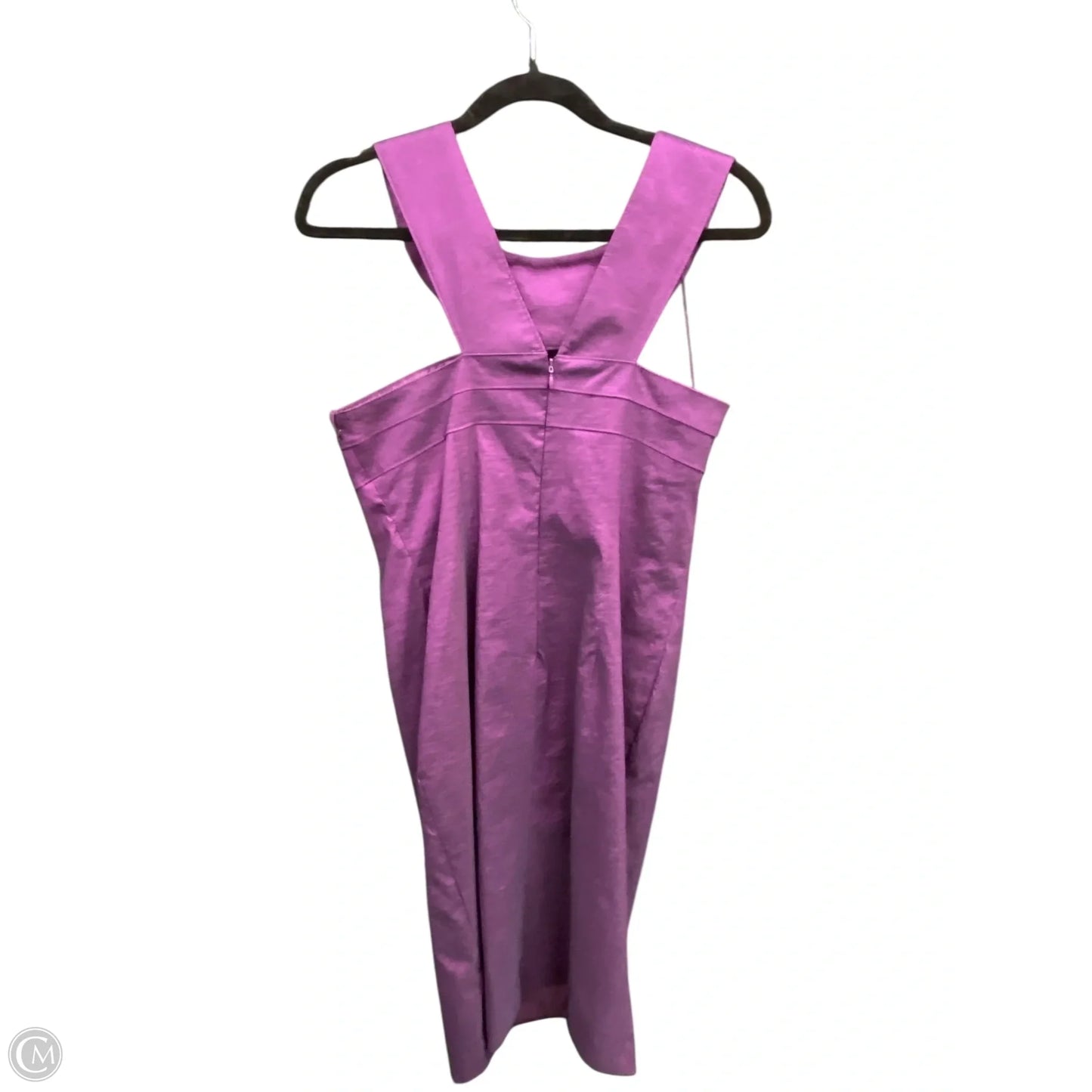 Dress Party Midi By Adrianna Papell In Purple, Size: 10