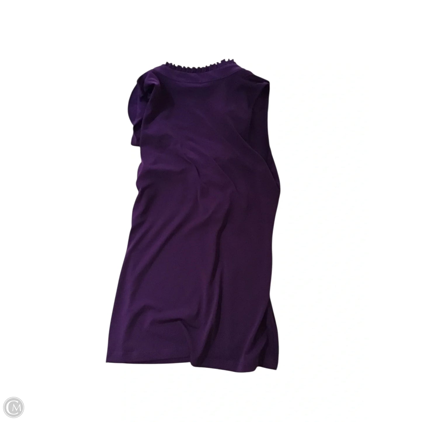 Blouse Sleeveless By Clothes Mentor In Maroon, Size: M