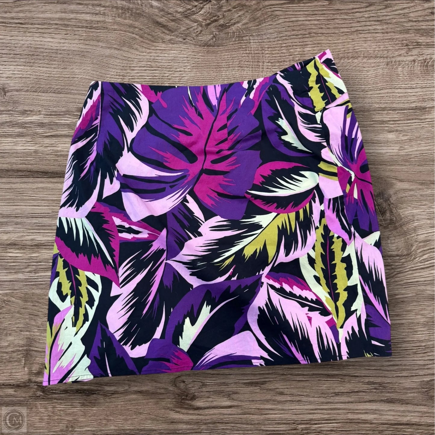 Skirt Mini & Short By Target In Tropical Print, Size: 14