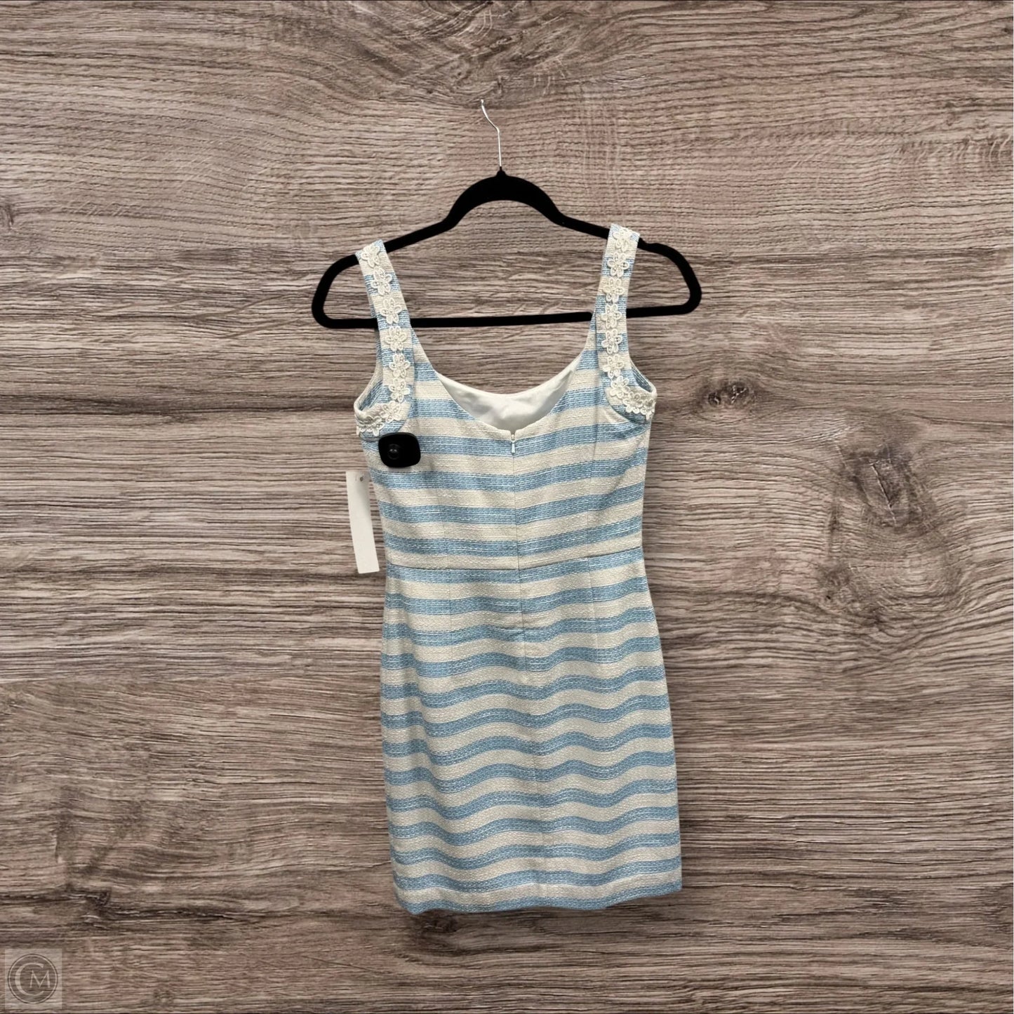 Dress Designer By Lilly Pulitzer In Blue & White, Size: 2