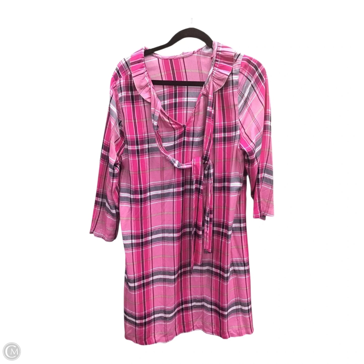 Dress Casual Short By Crown And Ivy In Plaid Pattern, Size: Xl