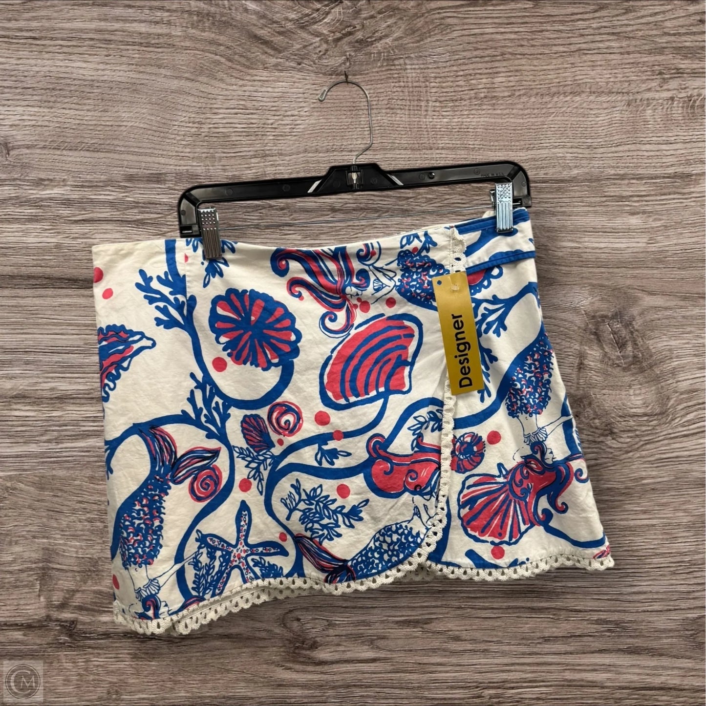 Skirt Designer By Lilly Pulitzer In Blue & Pink, Size: 12