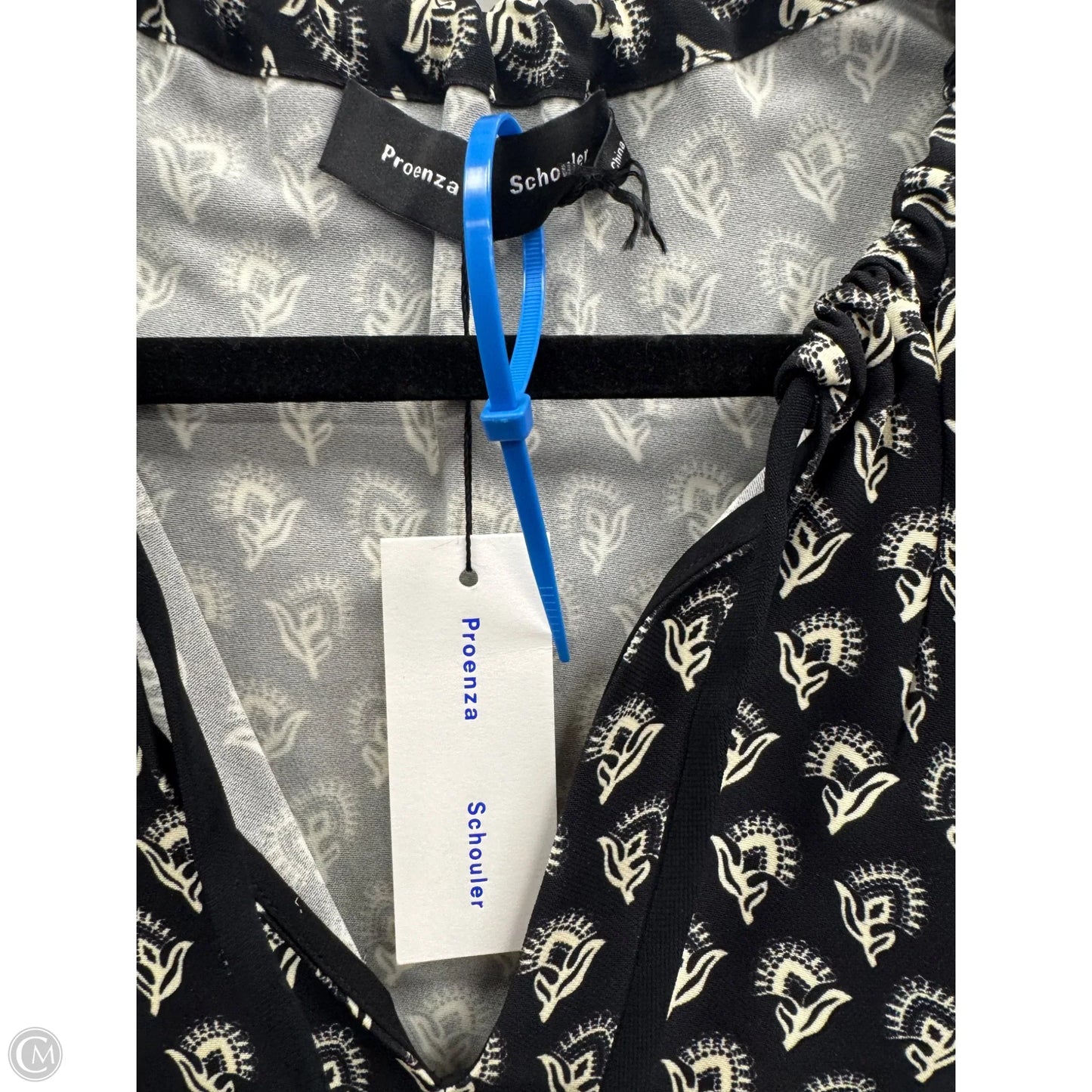 Top Sleeveless Luxury Designer By Proenza-schouler In Black & Cream, Size: S