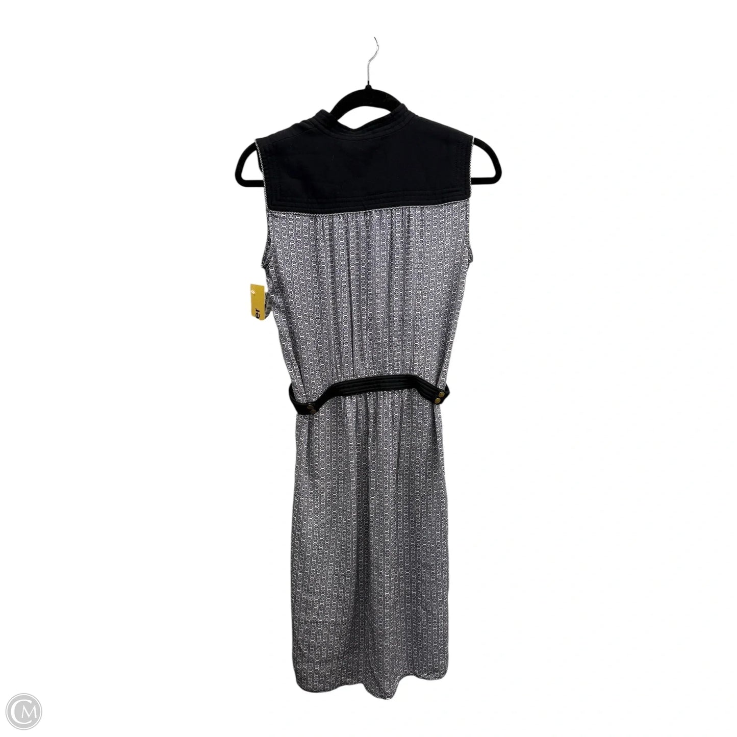 Dress Designer By Tory Burch In Black & Blue, Size: 0