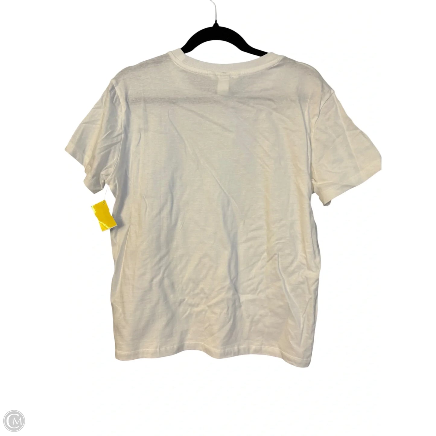 Top Short Sleeve Basic By H&m In White, Size: M