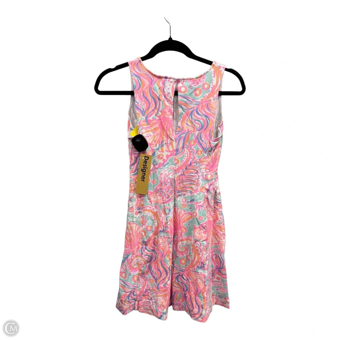 Dress Designer By Lilly Pulitzer In Green & Pink, Size: Xs