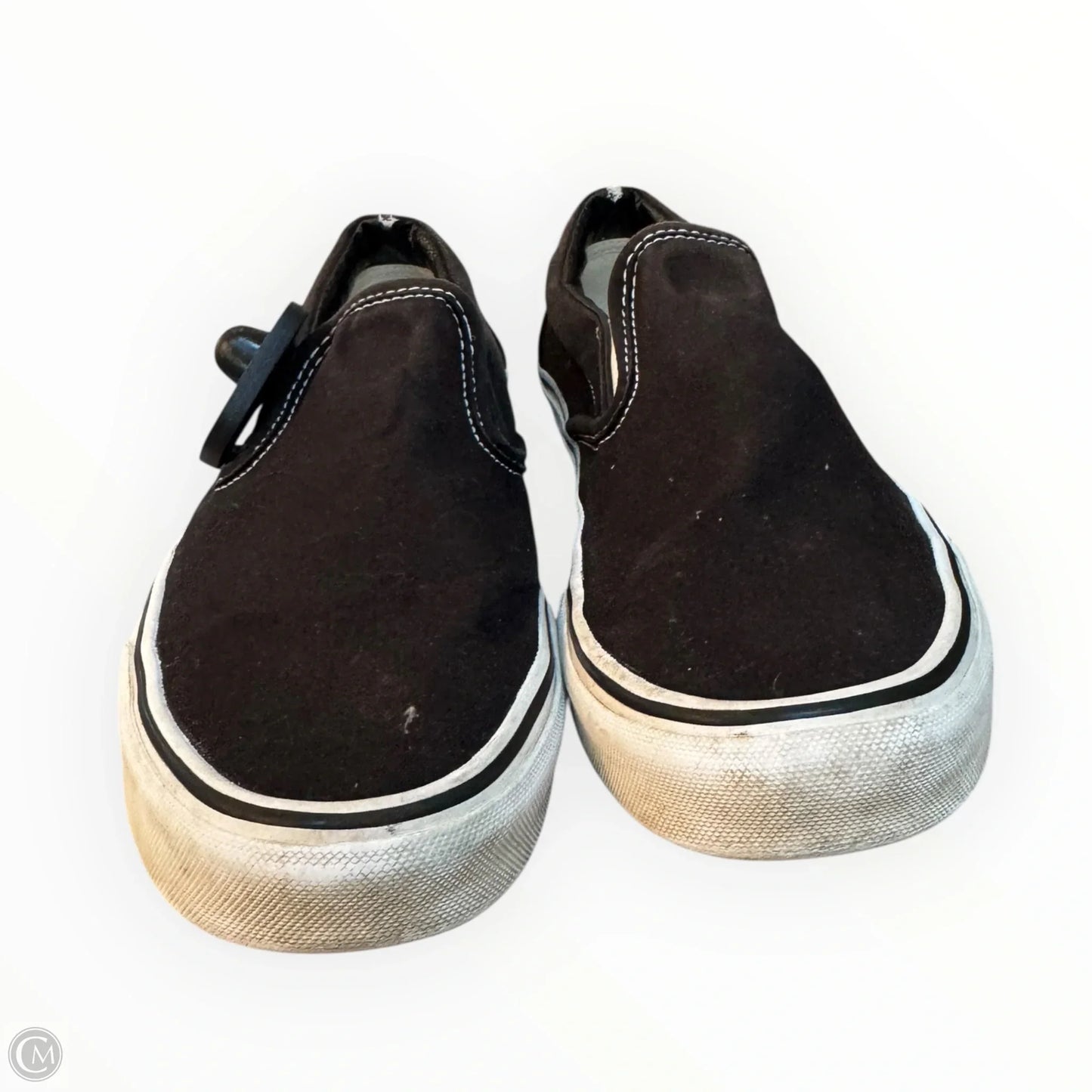 Shoes Sneakers By Vans In Black, Size: 9