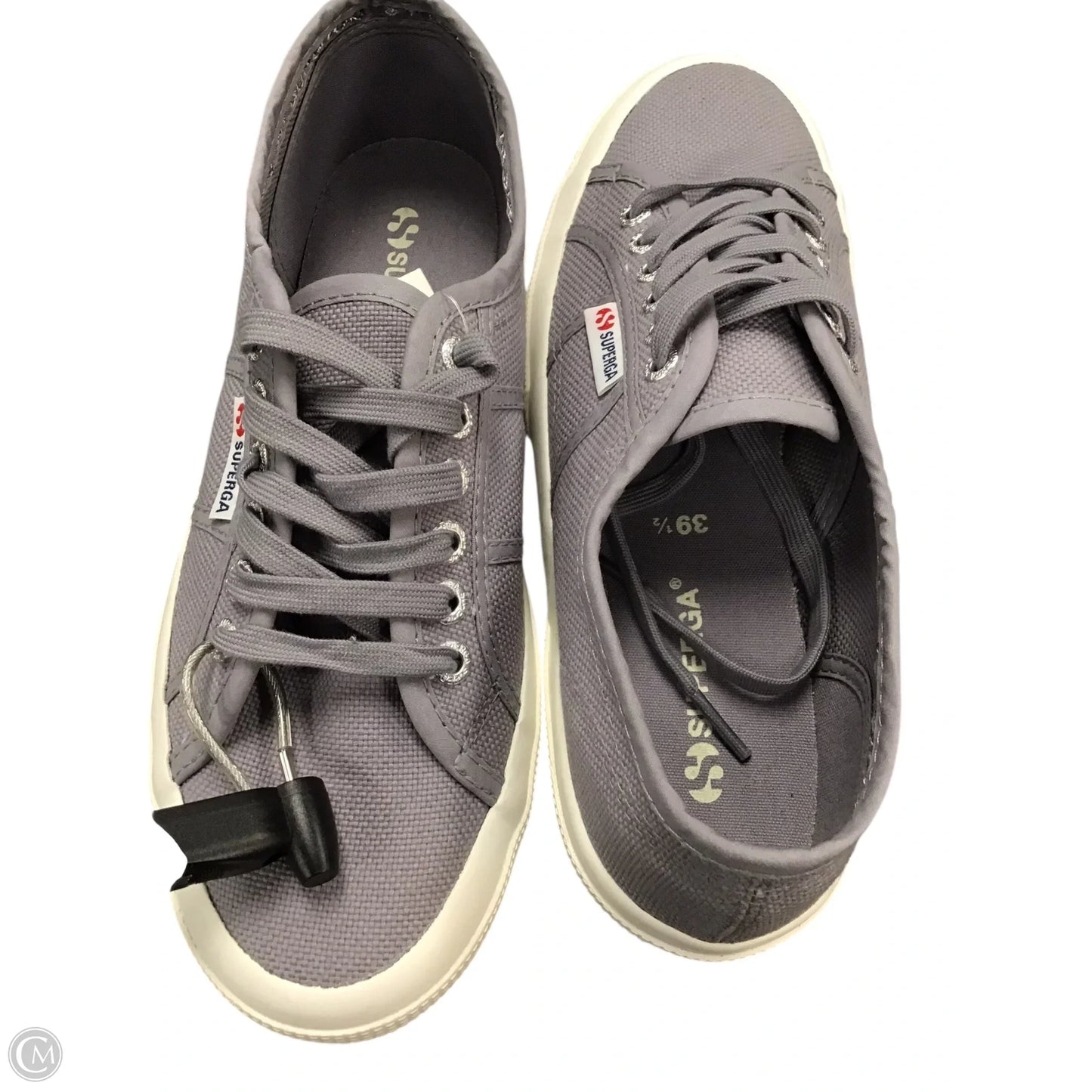 Shoes Sneakers By Superga In Grey, Size: 8.5