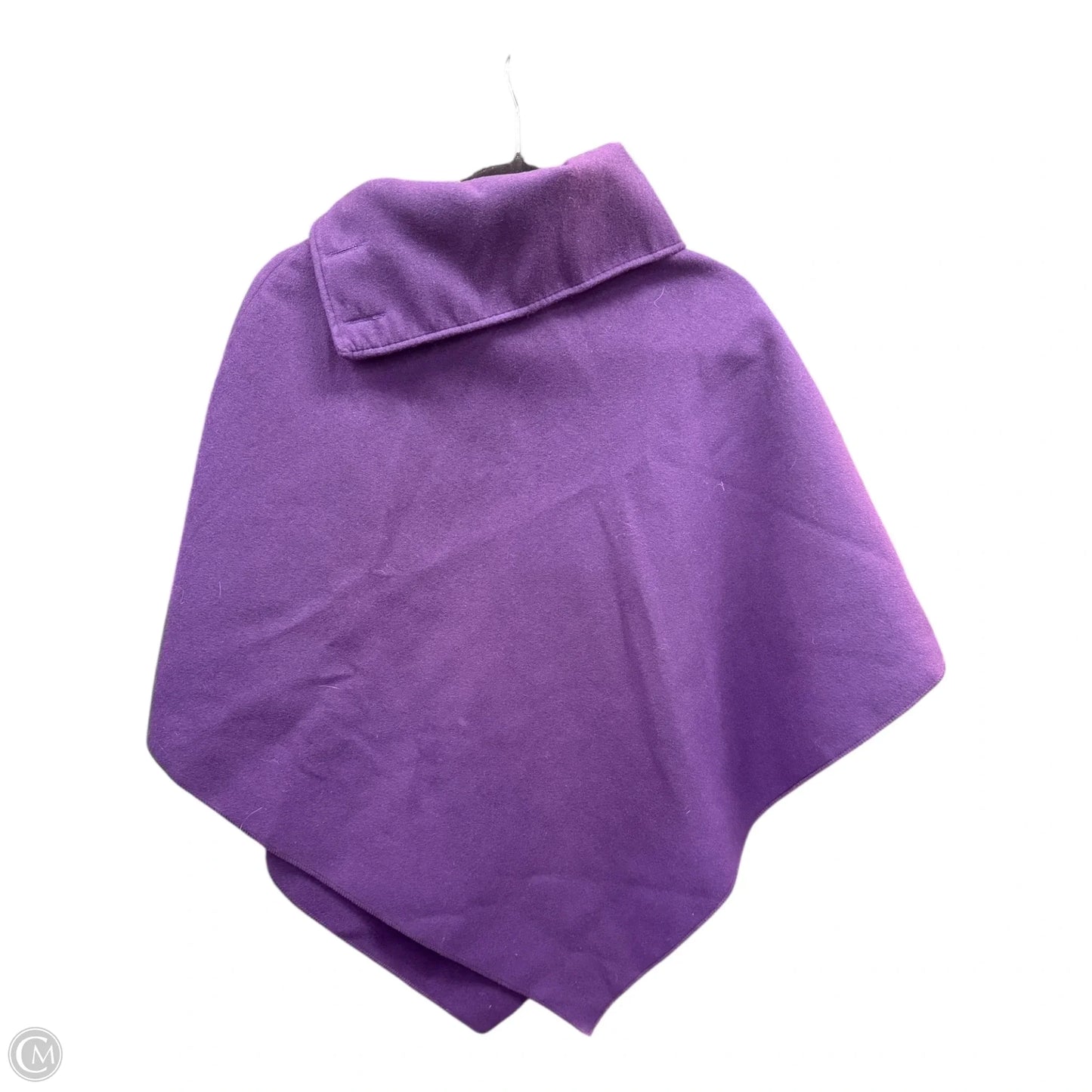 Poncho By Clothes Mentor In Purple, Size: Osfm