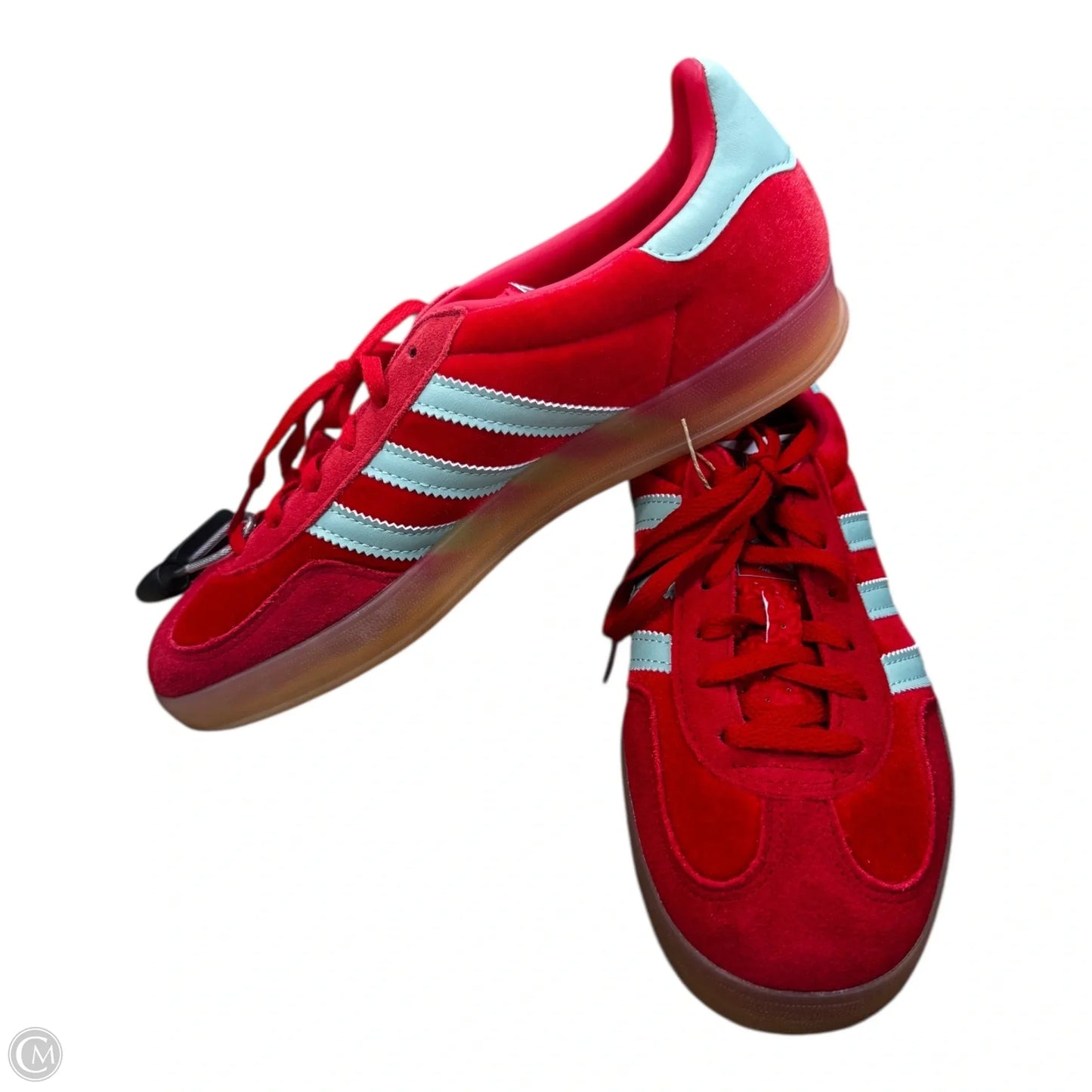 Shoes Sneakers By Adidas In Green & Red, Size: 7