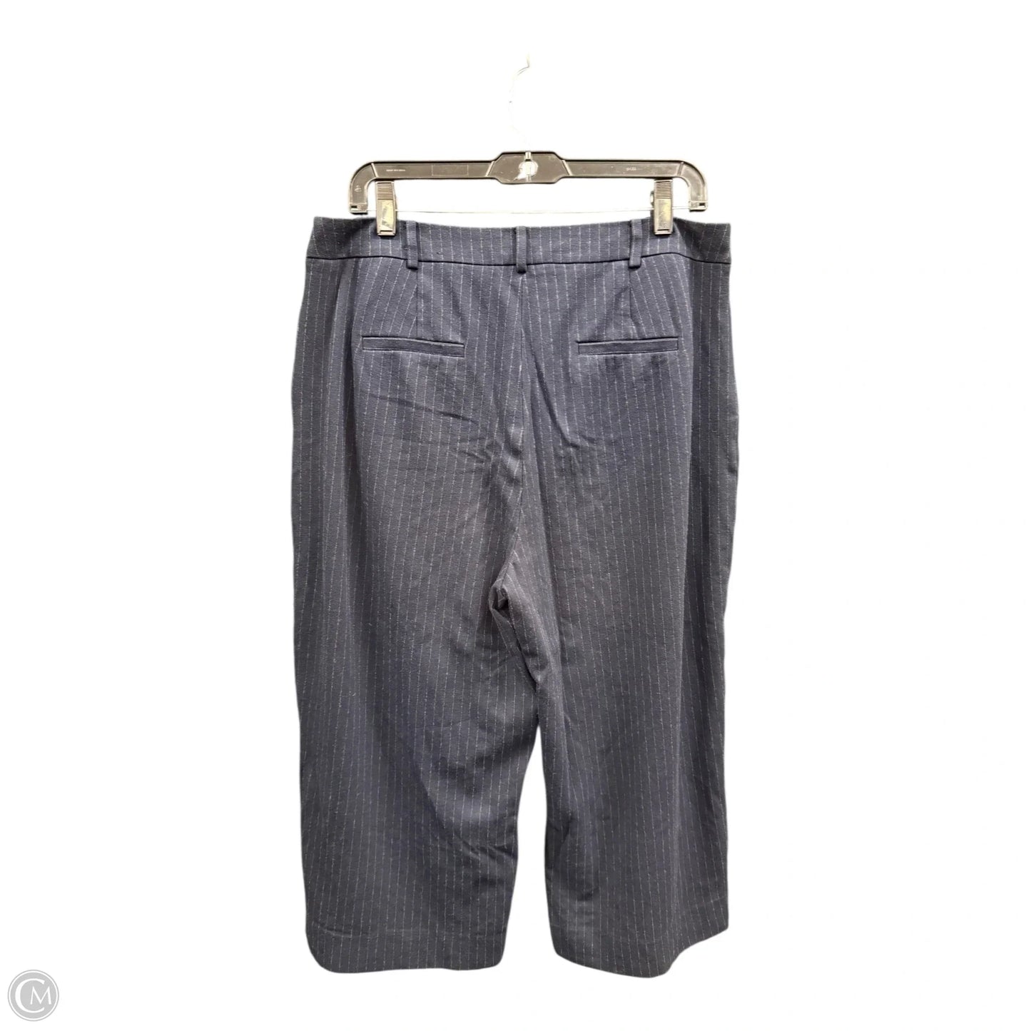 Pants Cropped By Kenneth Cole In Black & Gold, Size: 14