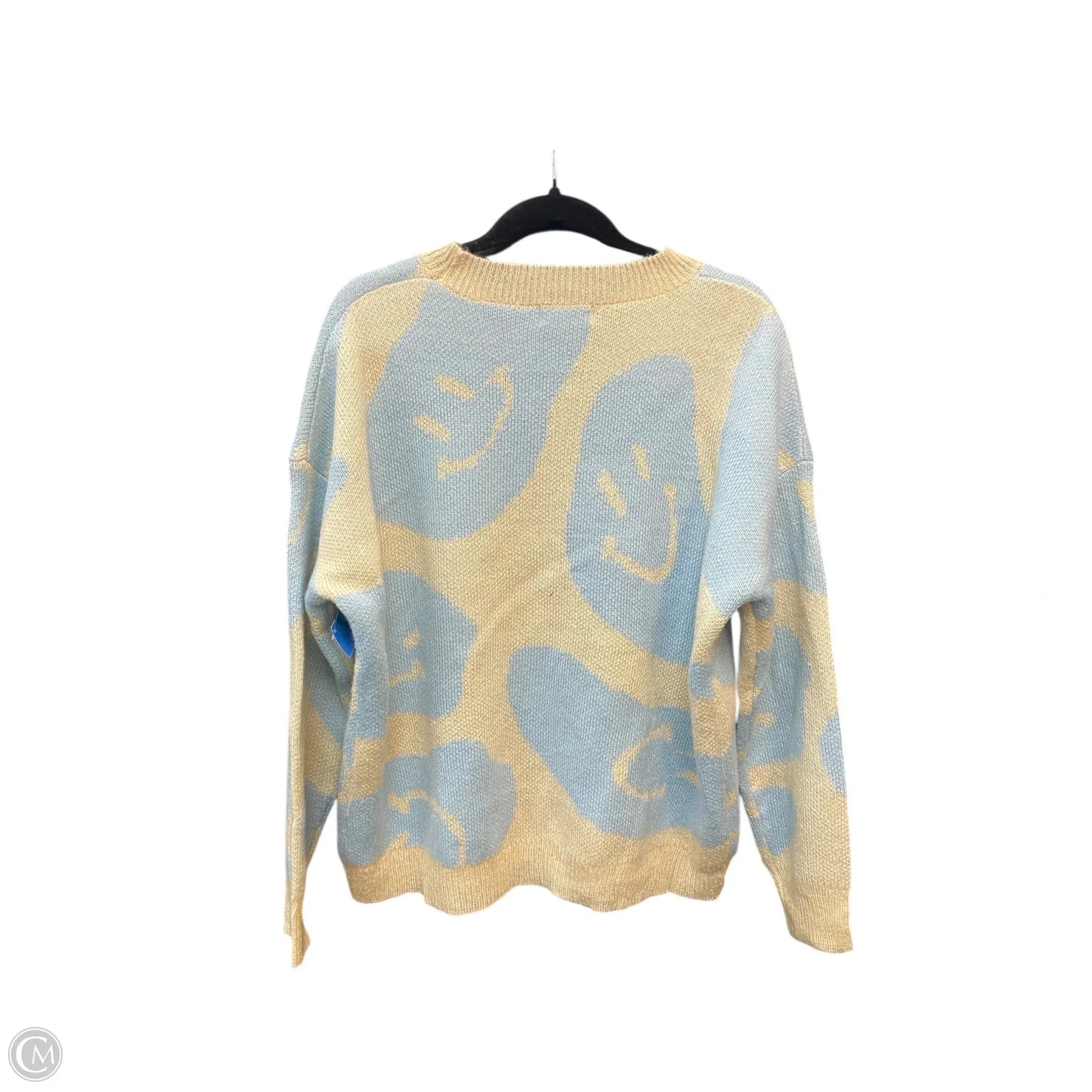Sweater By Altard State In Blue & Cream, Size: Xl