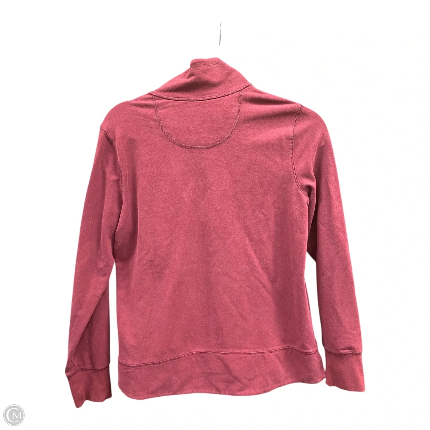 Athletic Top Long Sleeve Collar By L.l. Bean In Maroon, Size: Xsp