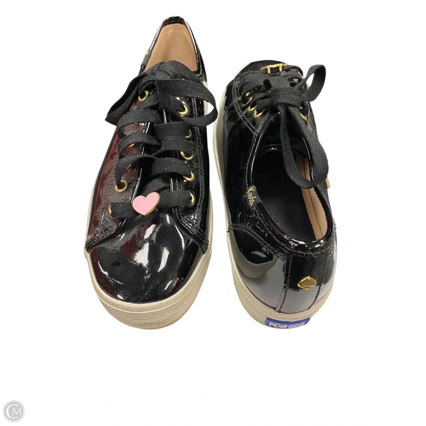 Shoes Sneakers By Keds In Black & White, Size: 8