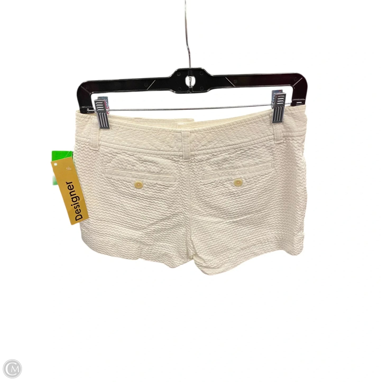 Shorts Designer By Lilly Pulitzer In White, Size: 4