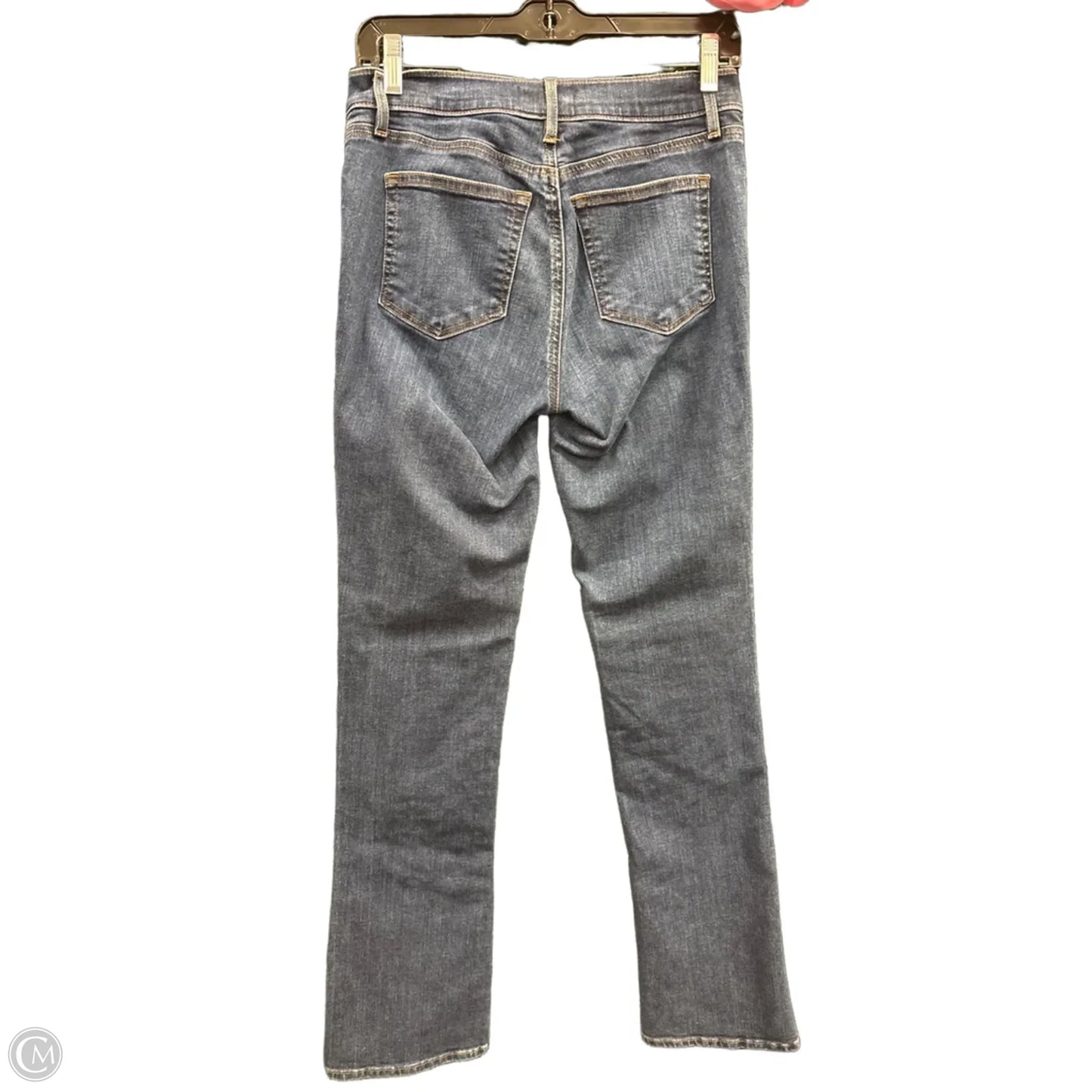 Jeans Boot Cut By Loft In Blue Denim, Size: 4
