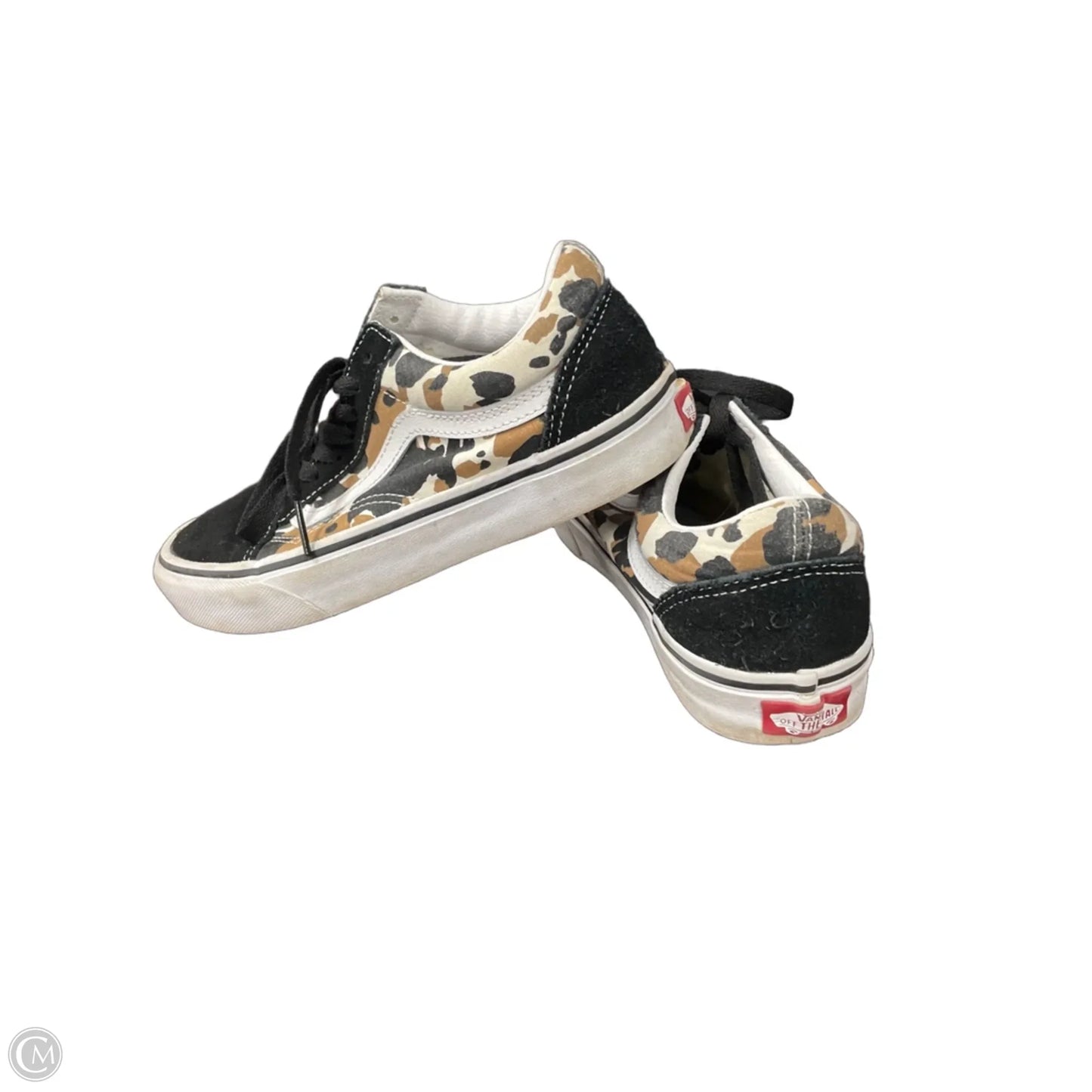 Shoes Sneakers By Vans In Animal Print, Size: 6