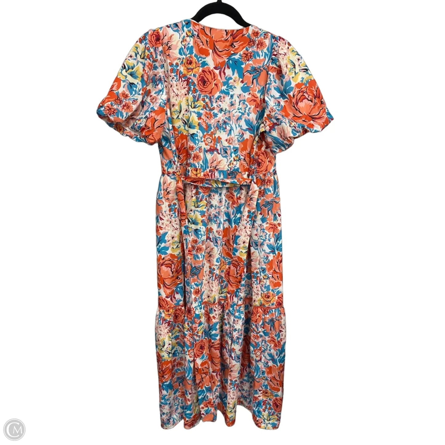 Dress Casual Maxi By Jade In Blue & Orange, Size: M