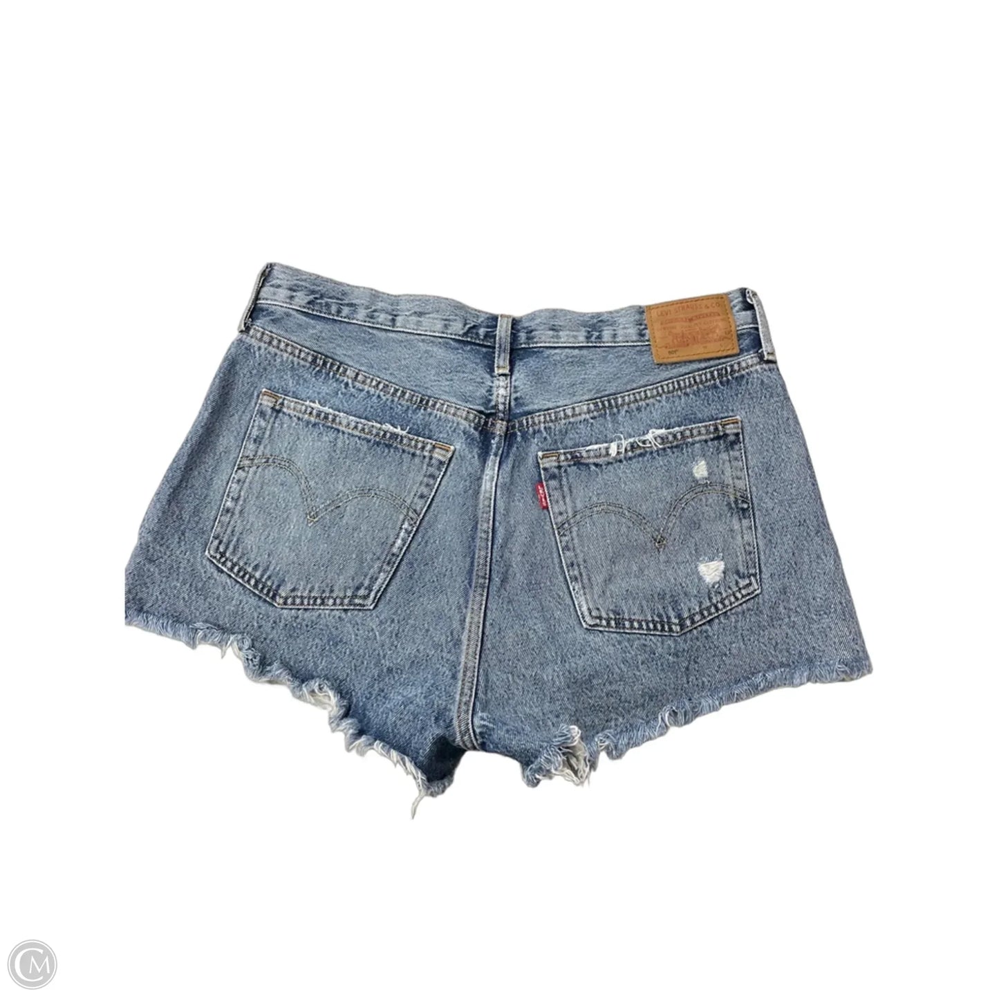 Shorts By Levis In Blue Denim, Size: 12