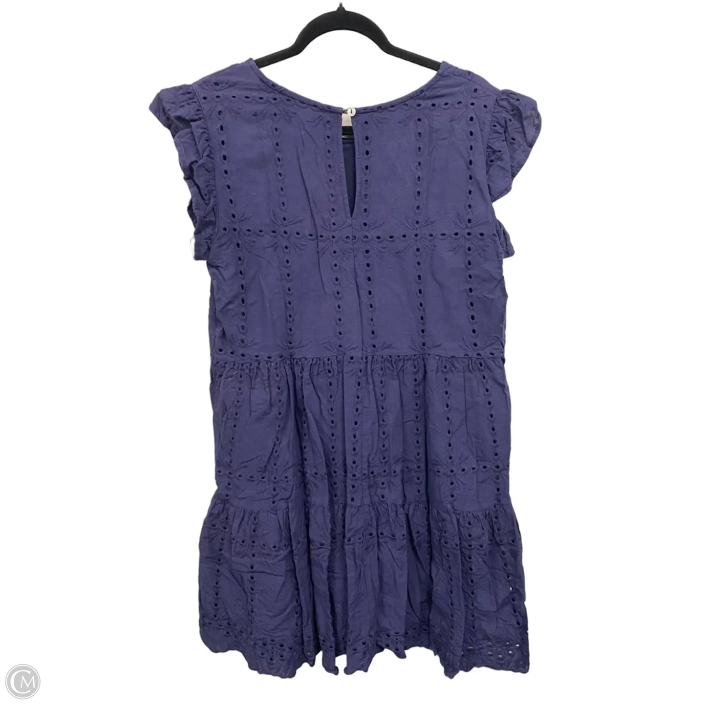 Dress Casual Short By Clothes Mentor In Blue, Size: L