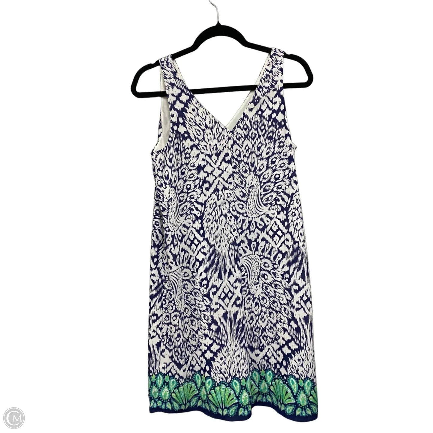 Dress Designer By Lilly Pulitzer In Blue & Green, Size: S