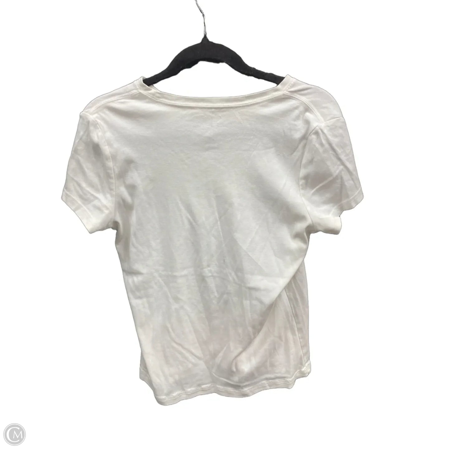 Top Short Sleeve Basic By Vineyard Vines In White, Size: L