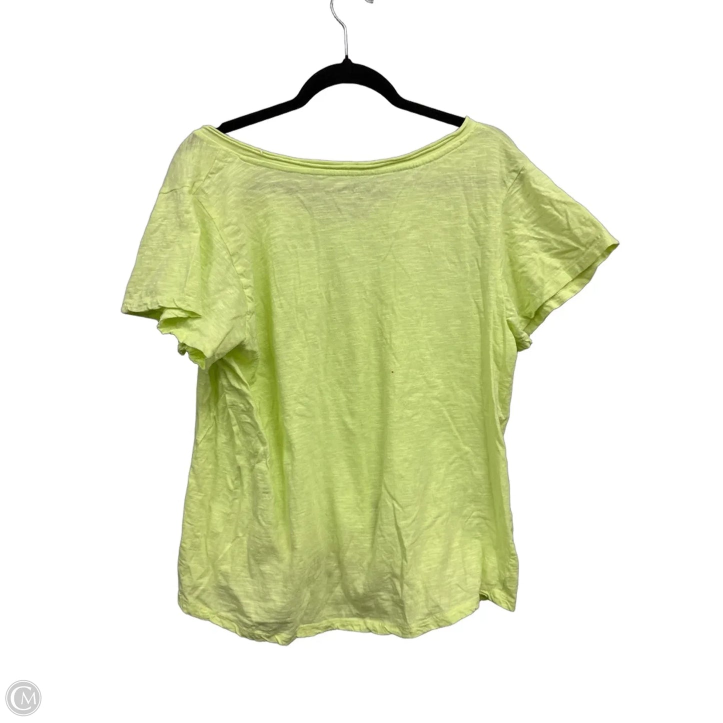 Top Short Sleeve Basic By The Sweatshirt Project In Green, Size: Xl