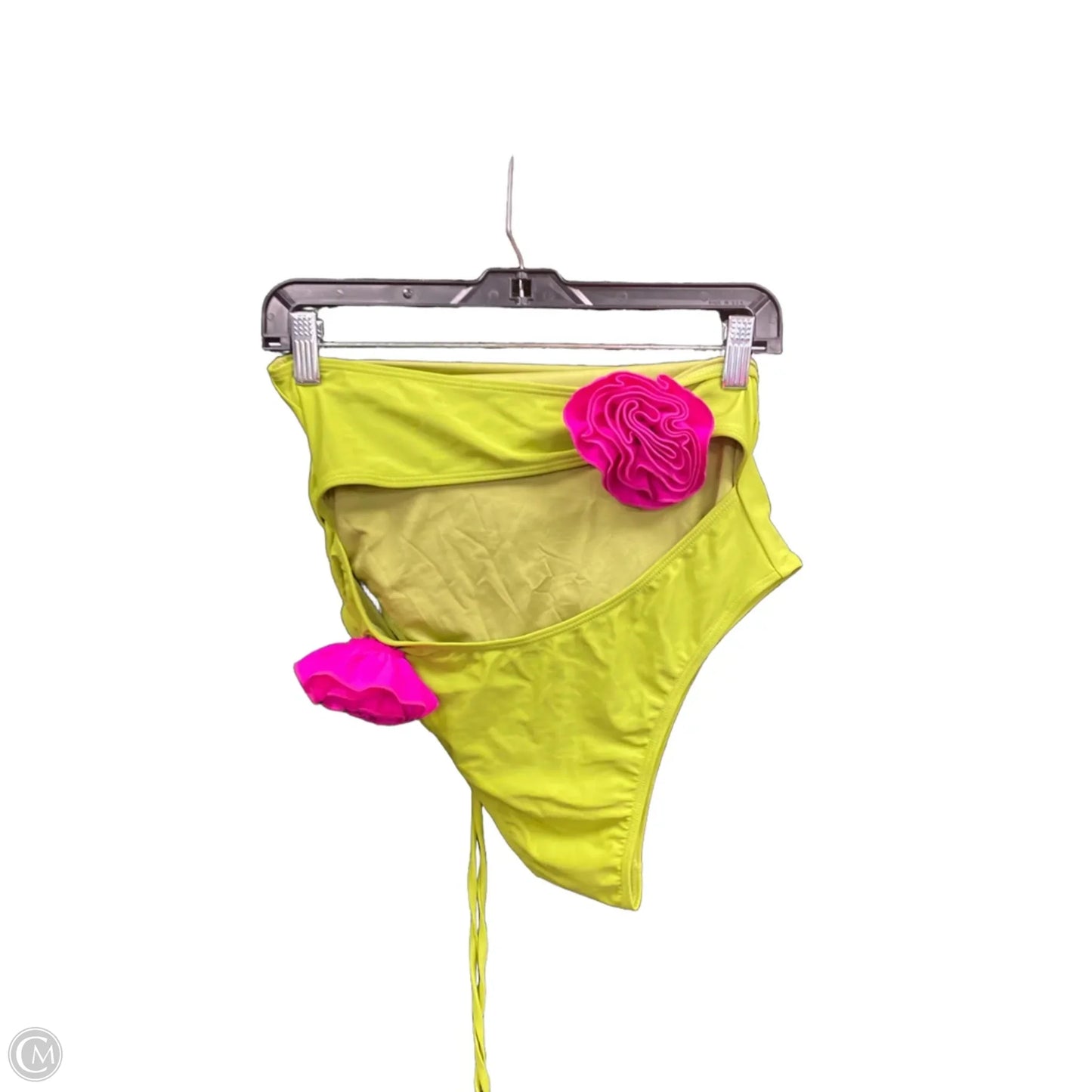 Swimsuit By Fashion Nova In Green & Pink, Size: L