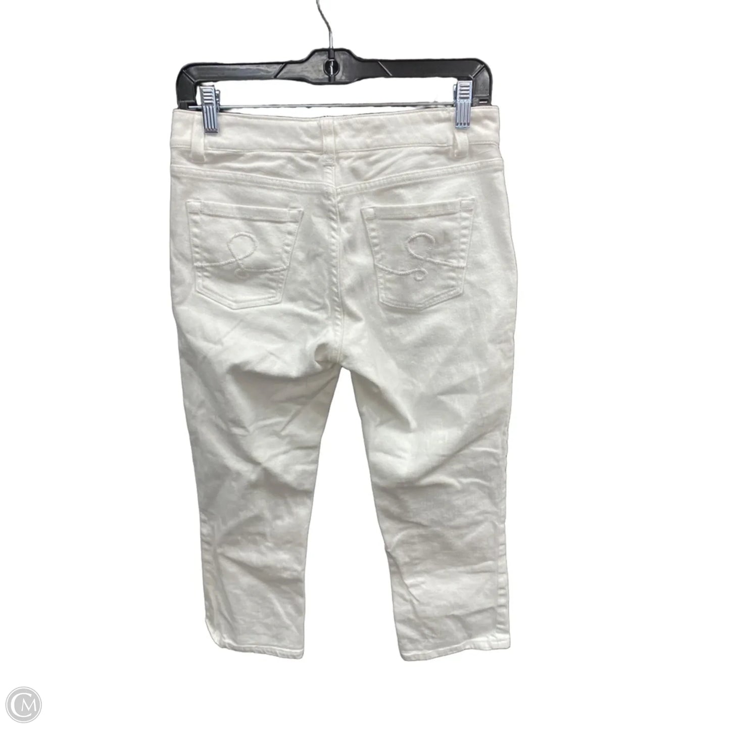 Jeans Designer By Lilly Pulitzer In White, Size: 4