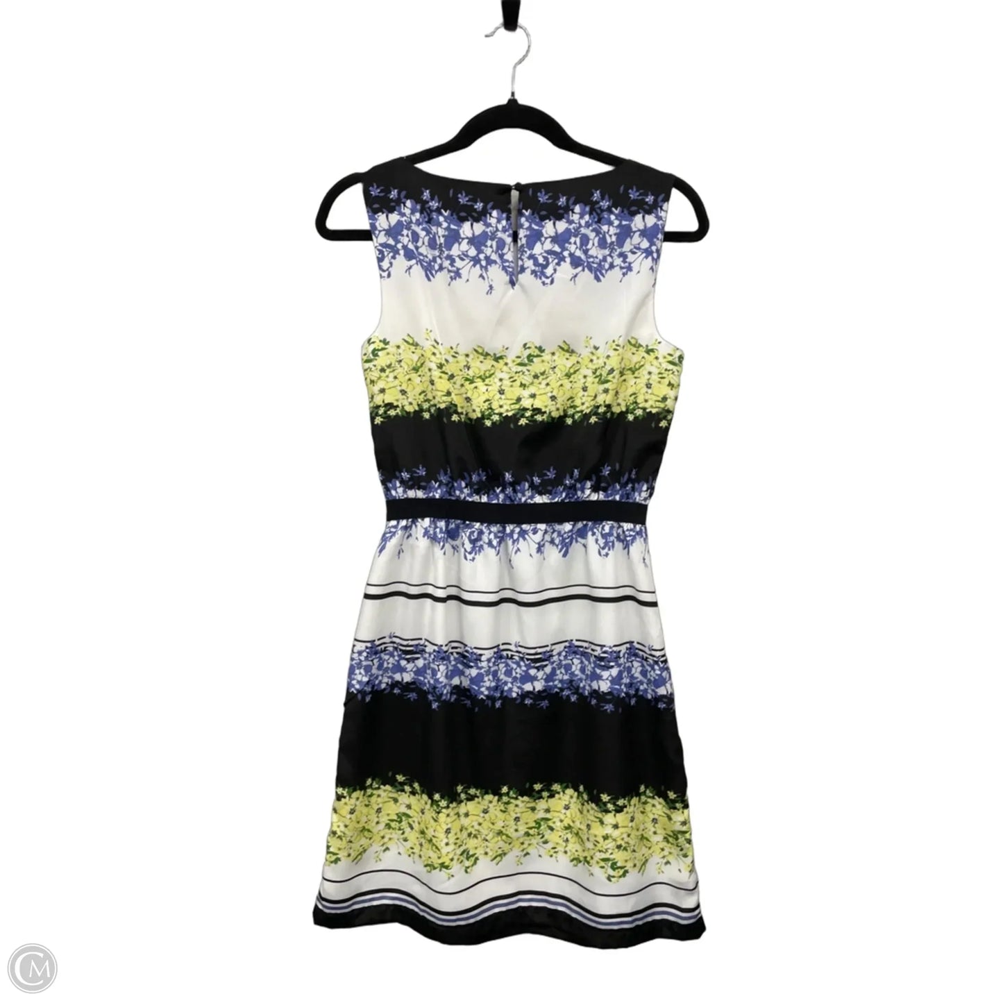 Dress Casual Short By Loft In Green & Yellow, Size: Xs