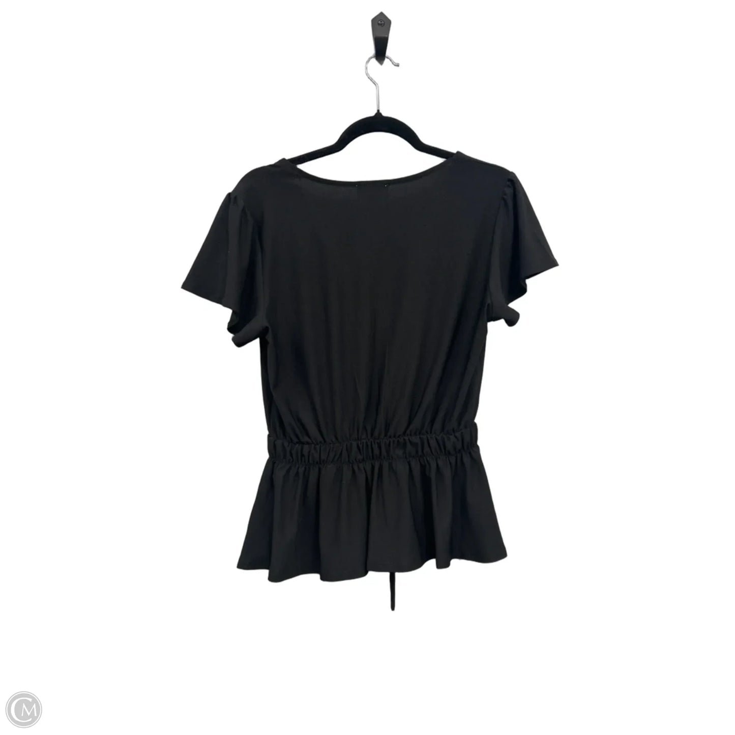 Top Short Sleeve By Meraki In Black, Size: M