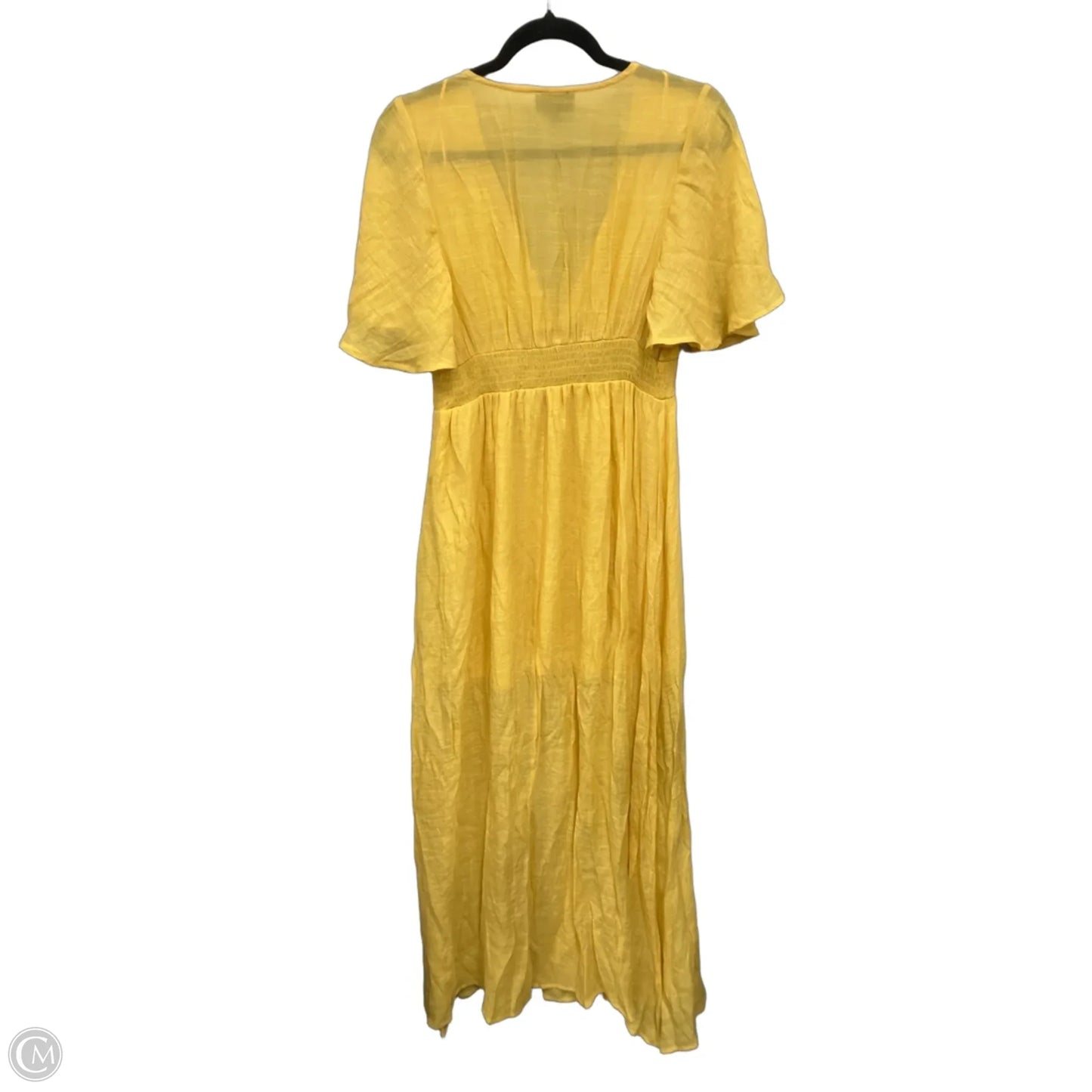 Dress Casual Maxi By Vici In Yellow, Size: M