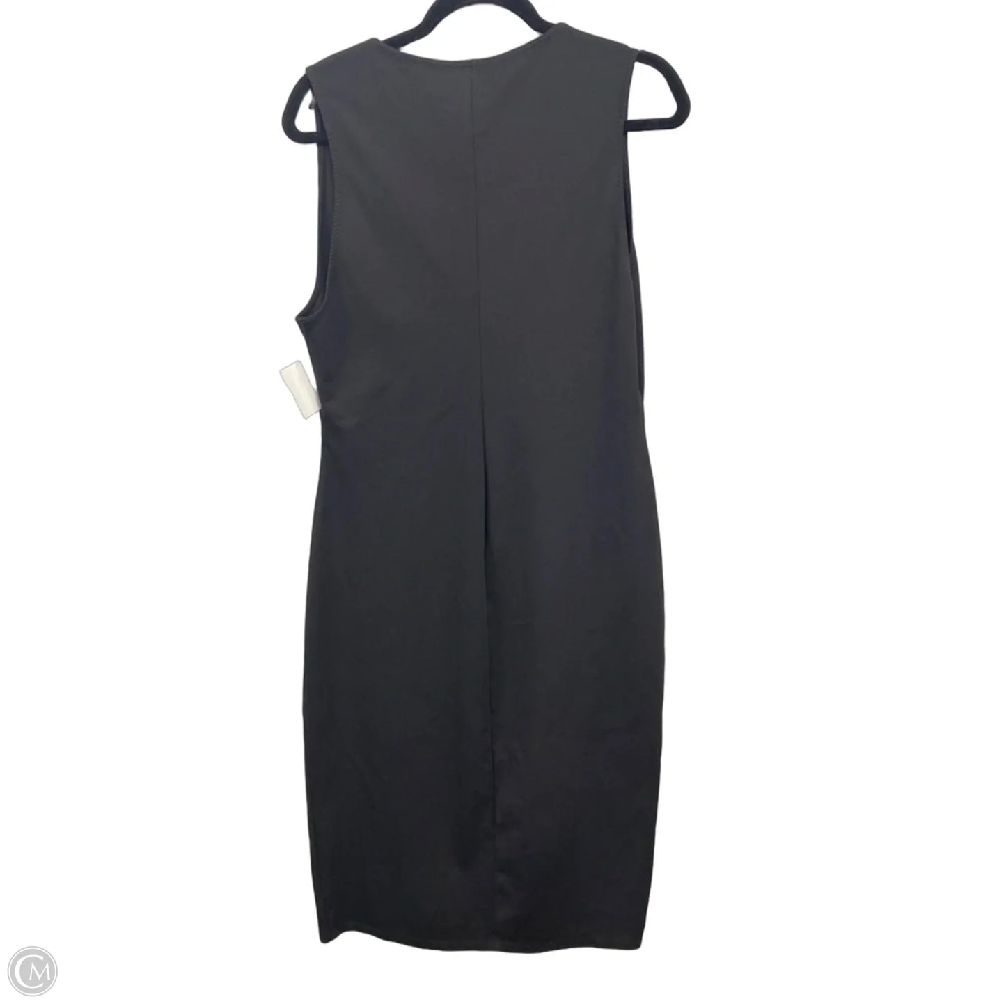 Dress Casual Midi By Zara In Black, Size: Xl