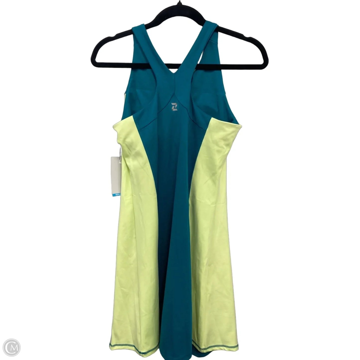 Athletic Dress By Zelos In Green, Size: M