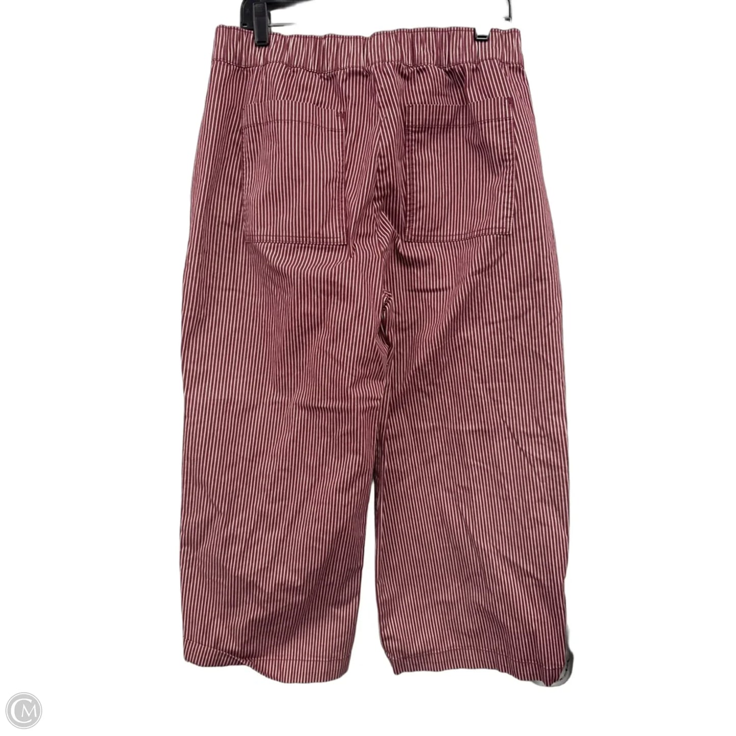 Pants Wide Leg By Gap In Cream & Red, Size: Lp
