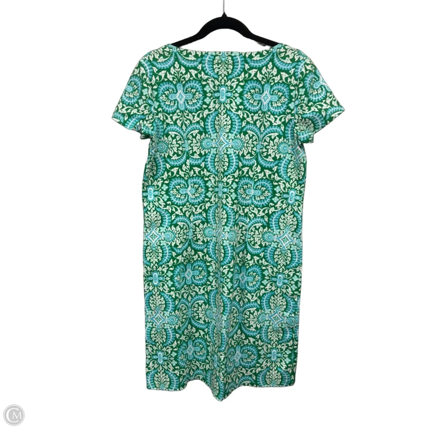 Dress Casual Short By Talbots In Blue & Green, Size: M