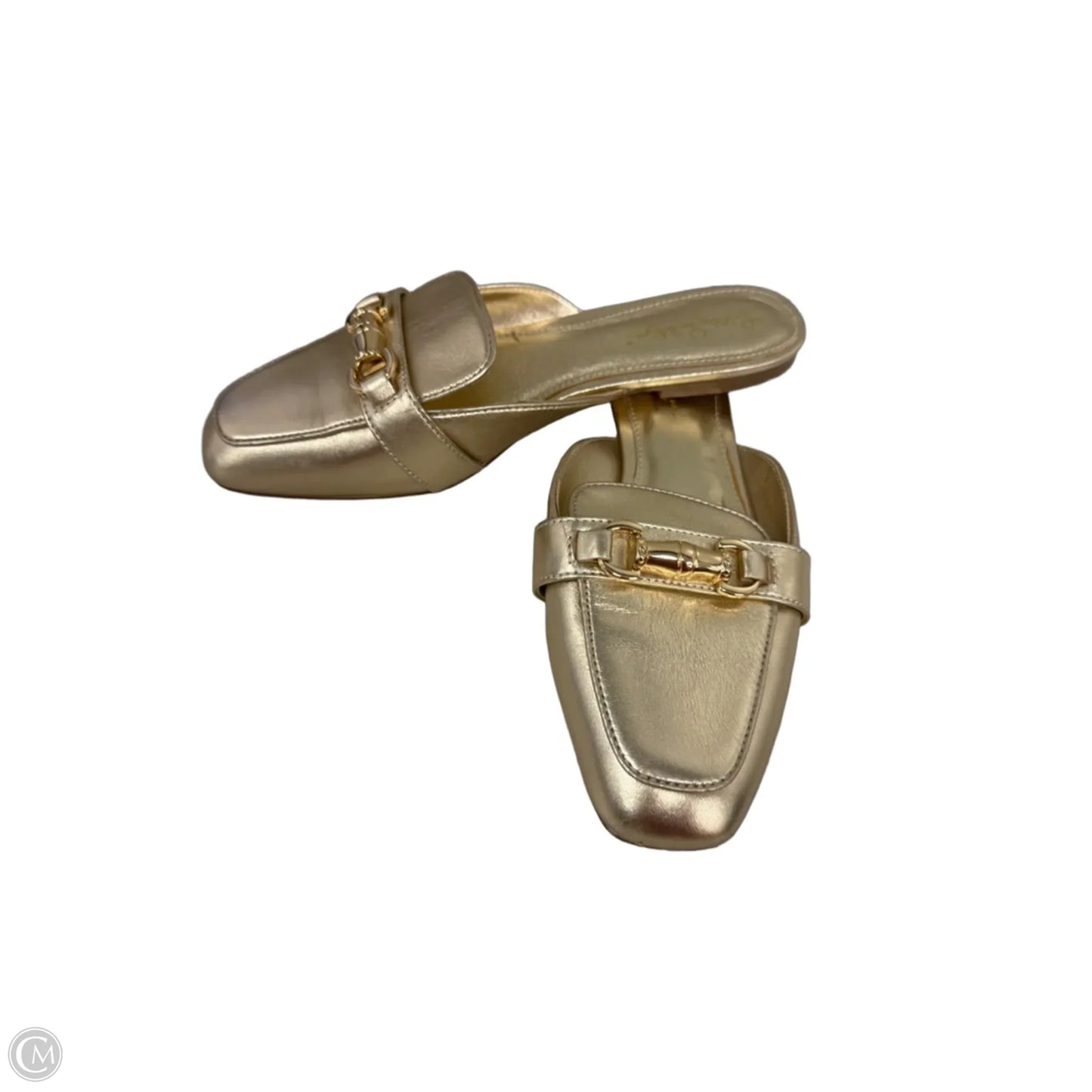 Shoes Designer By Lilly Pulitzer In Gold, Size: 8