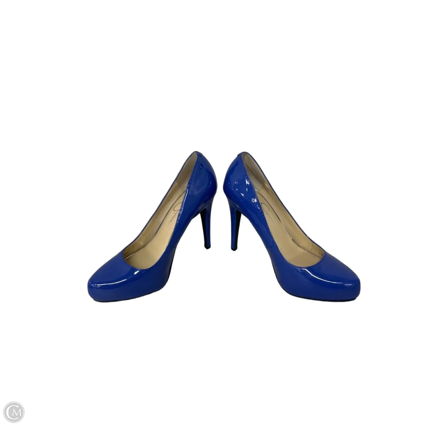 Shoes Heels Stiletto By Jessica Simpson In Blue, Size: 10