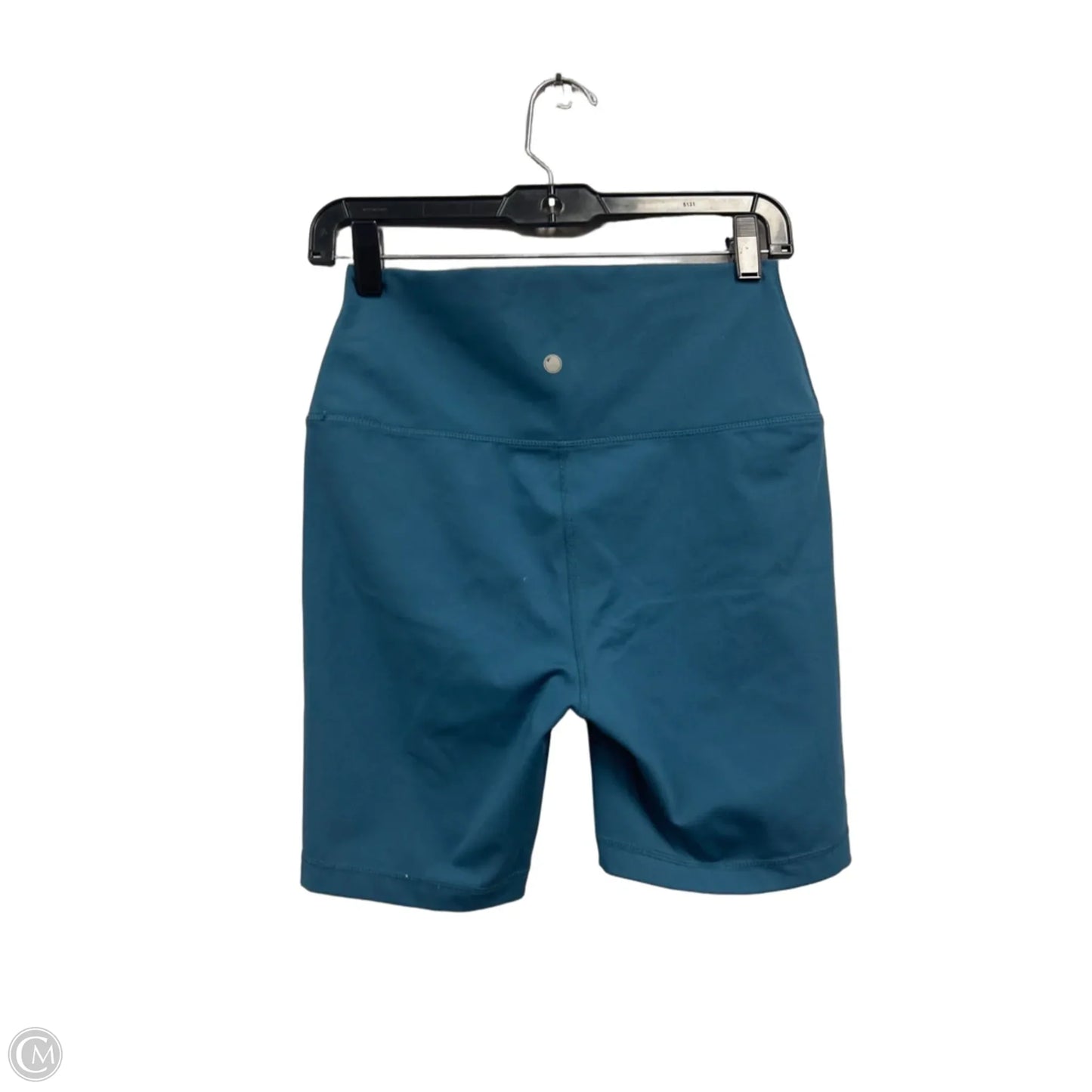Athletic Shorts By Yogalicious In Teal, Size: L