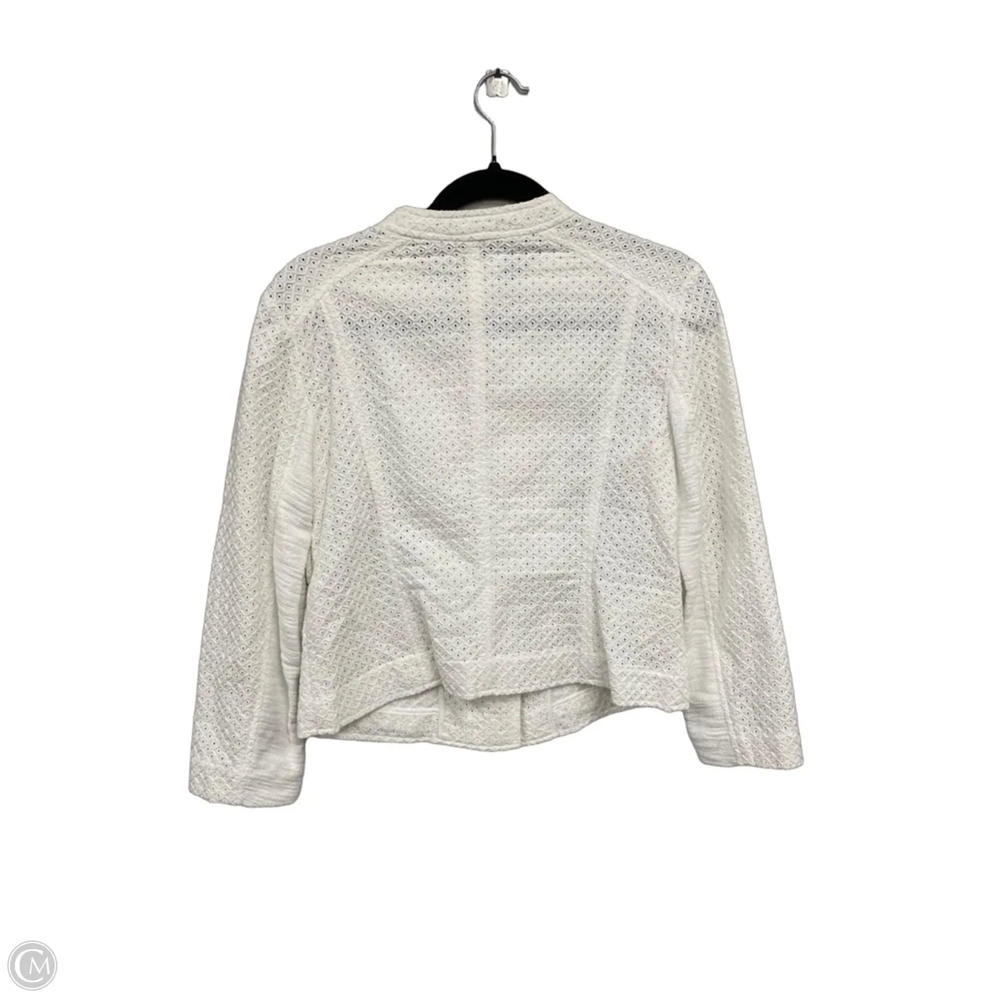 Jacket Other By Ann Taylor In Ivory, Size: 6