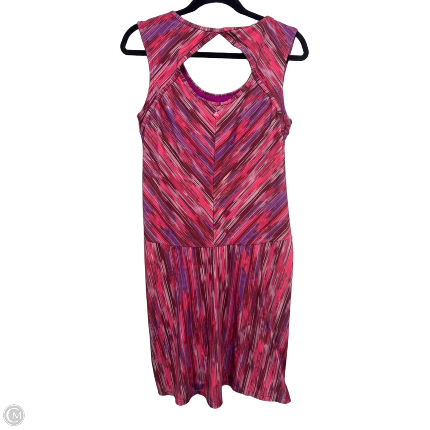 Athletic Dress By Prana In Pink & Purple, Size: M