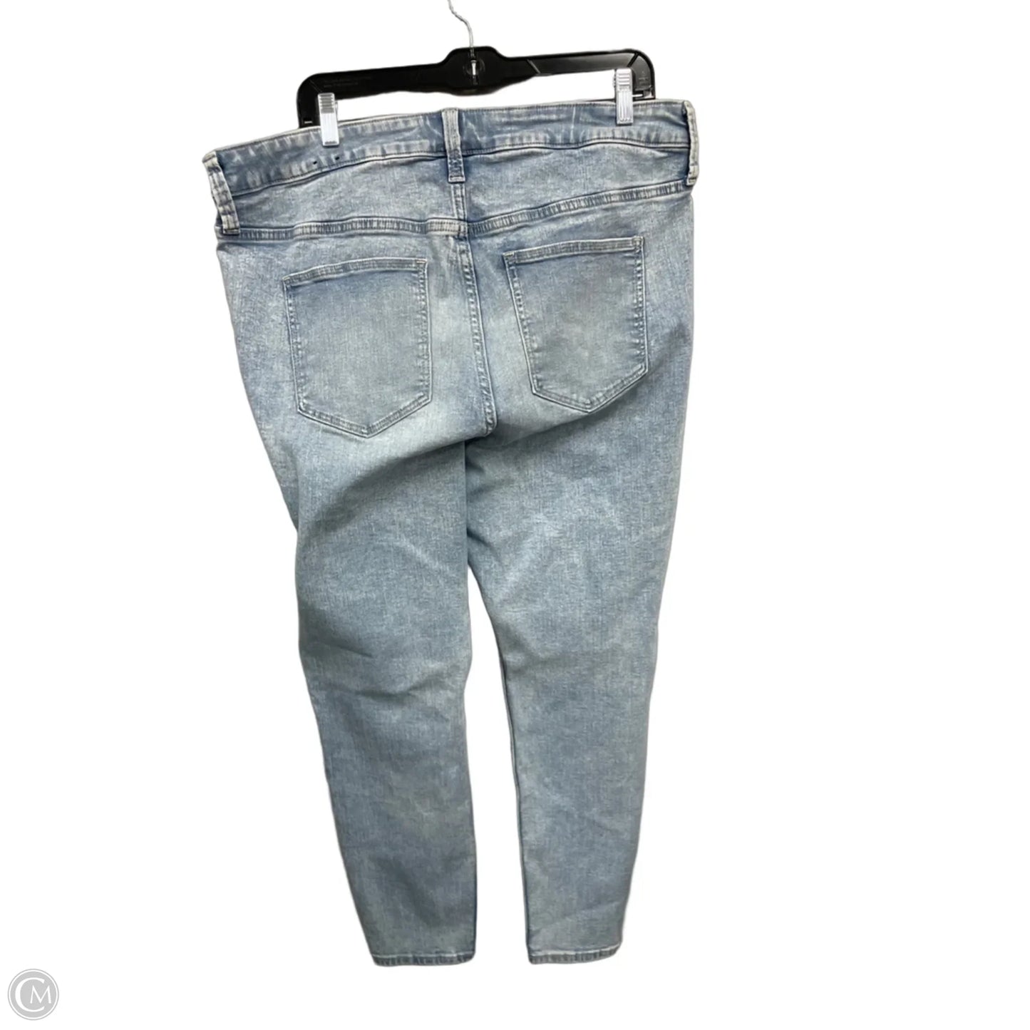 Jeans Jeggings By Gap In Blue Denim, Size: 20