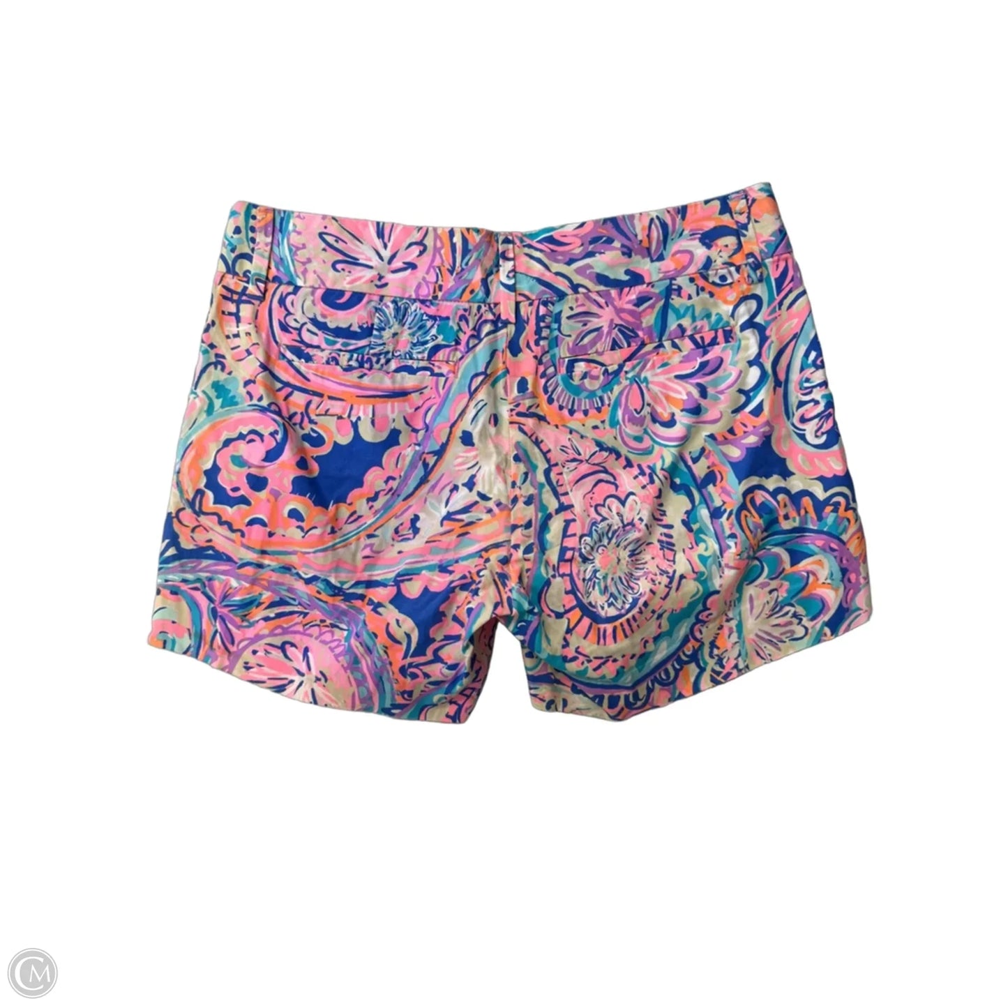 Shorts Designer By Lilly Pulitzer In Blue & Pink, Size: 2