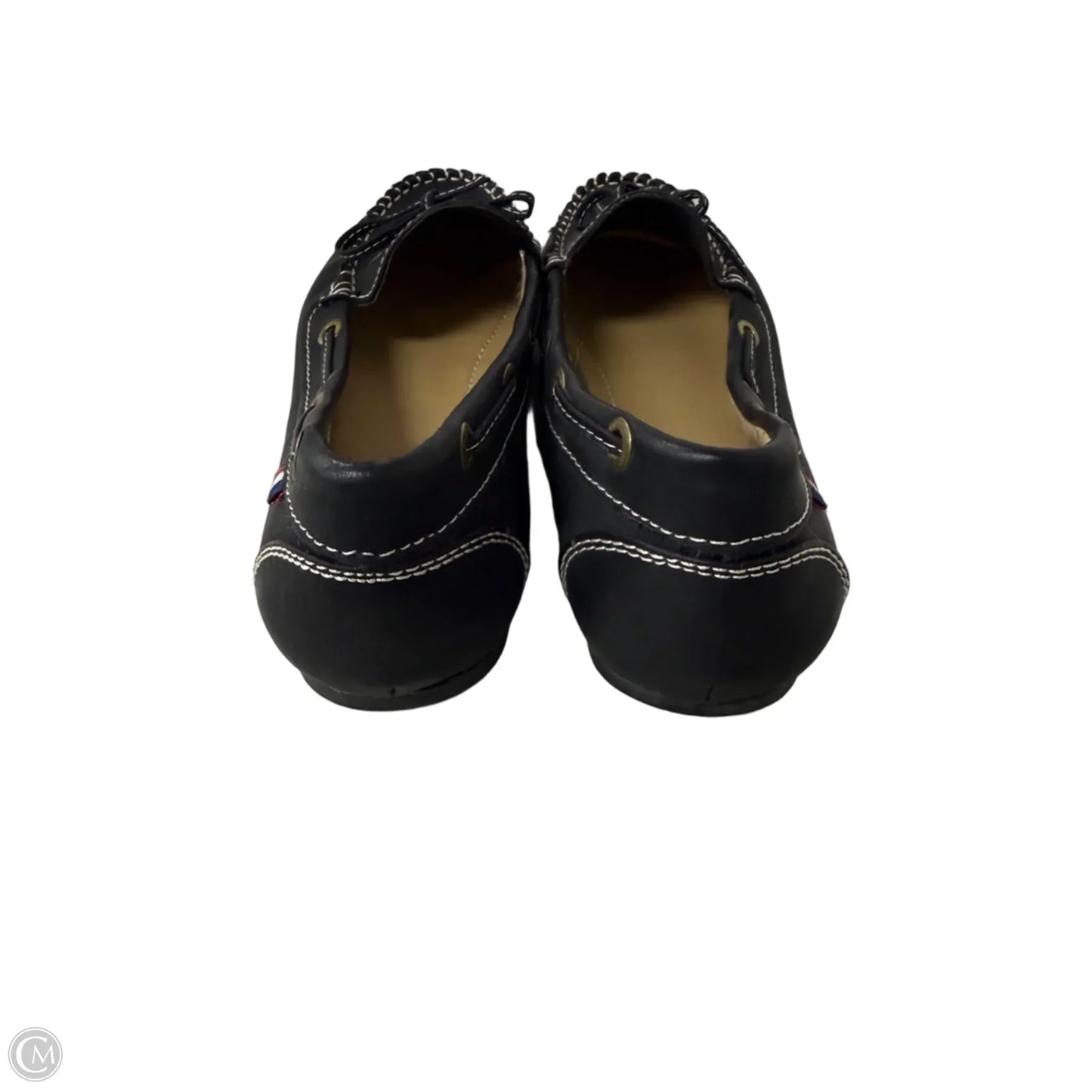 Shoes Flats By Pesaro In Black, Size: 7