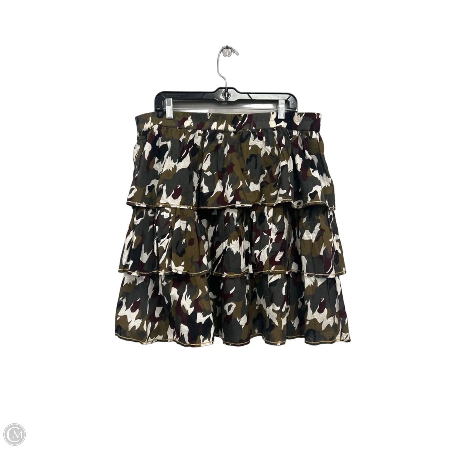 Skirt Mini & Short By Lane Bryant In Green & Grey, Size: Xl