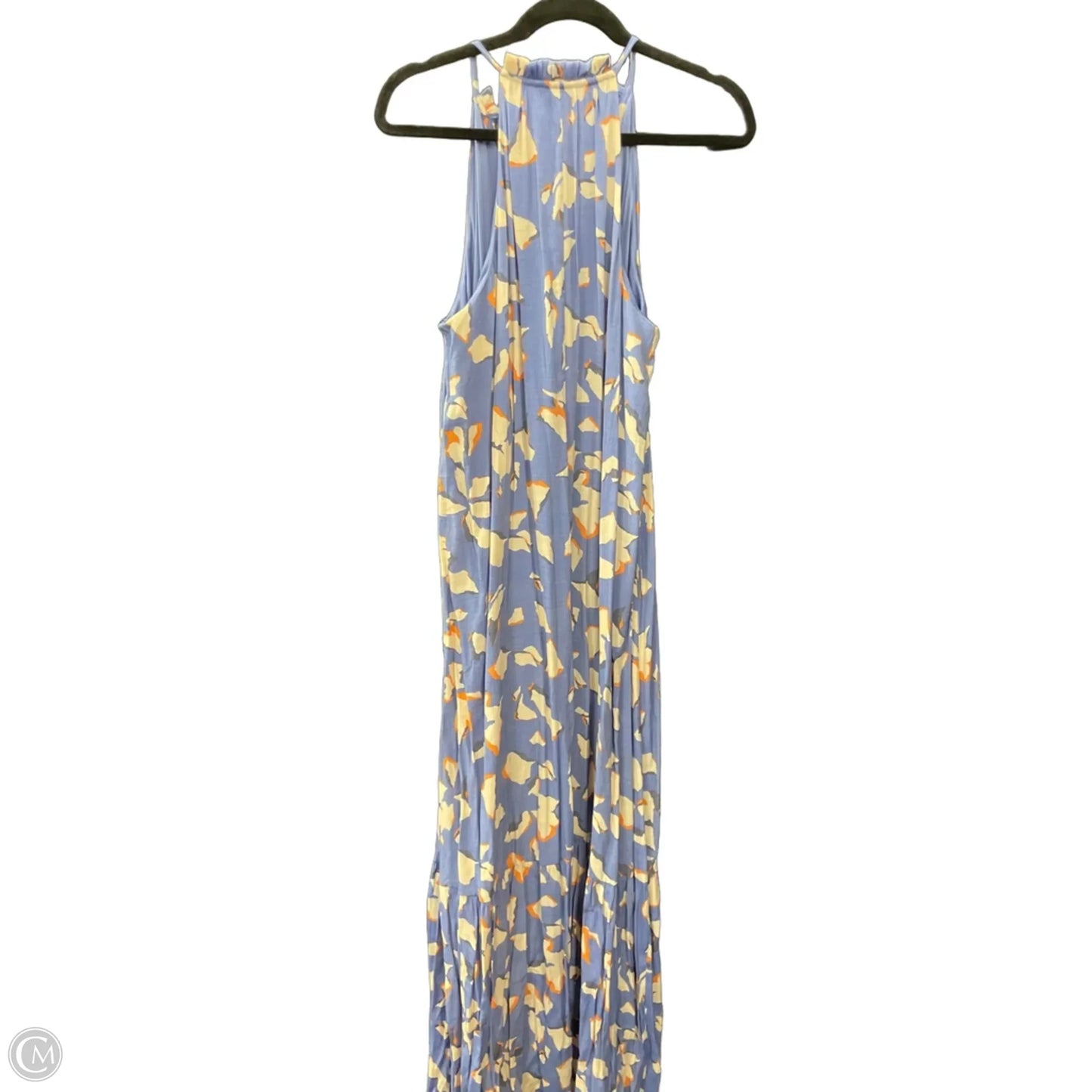 Dress Casual Maxi By Nine West Apparel In Blue & Orange, Size: L