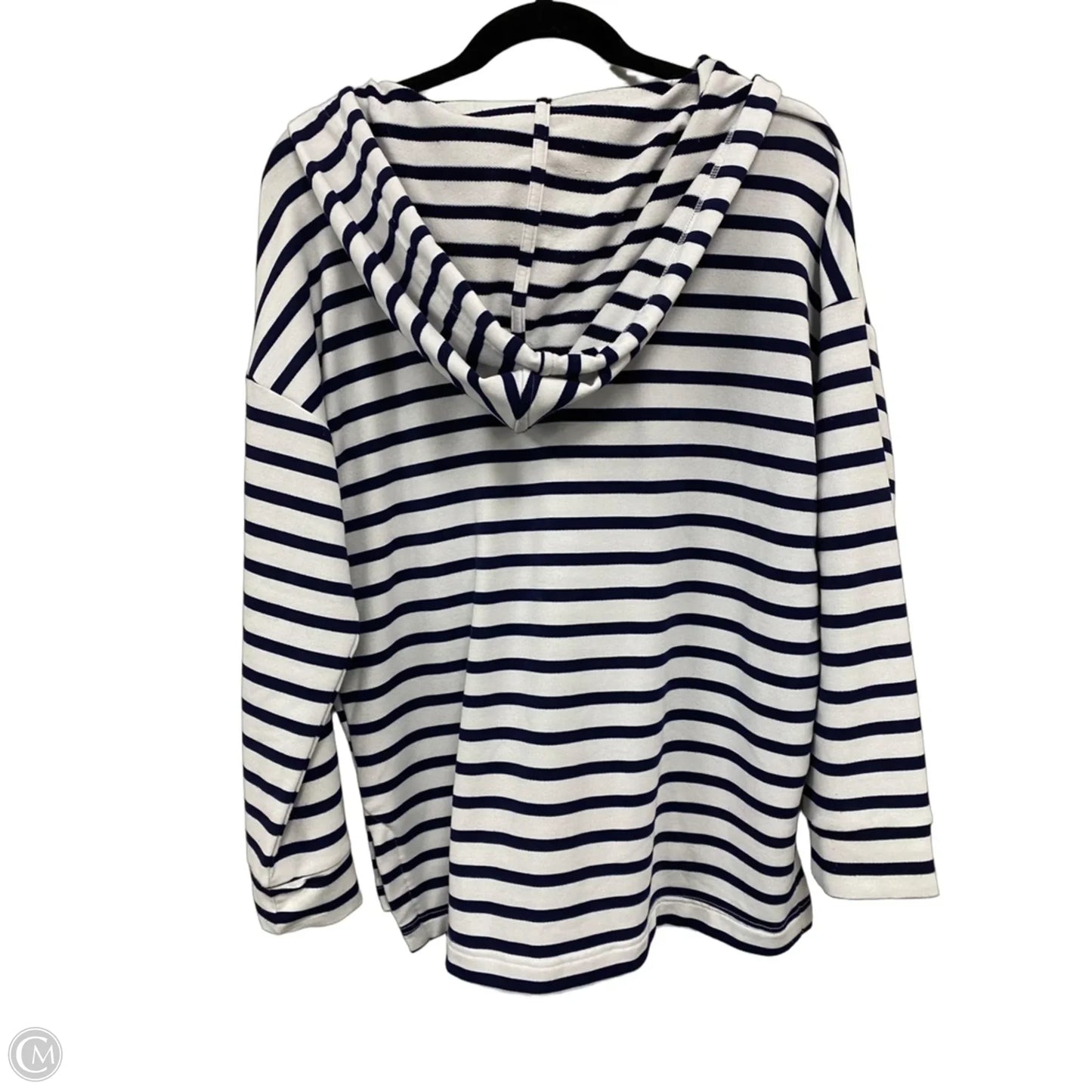 Jacket Other By Cable And Gauge In Blue & White, Size: M
