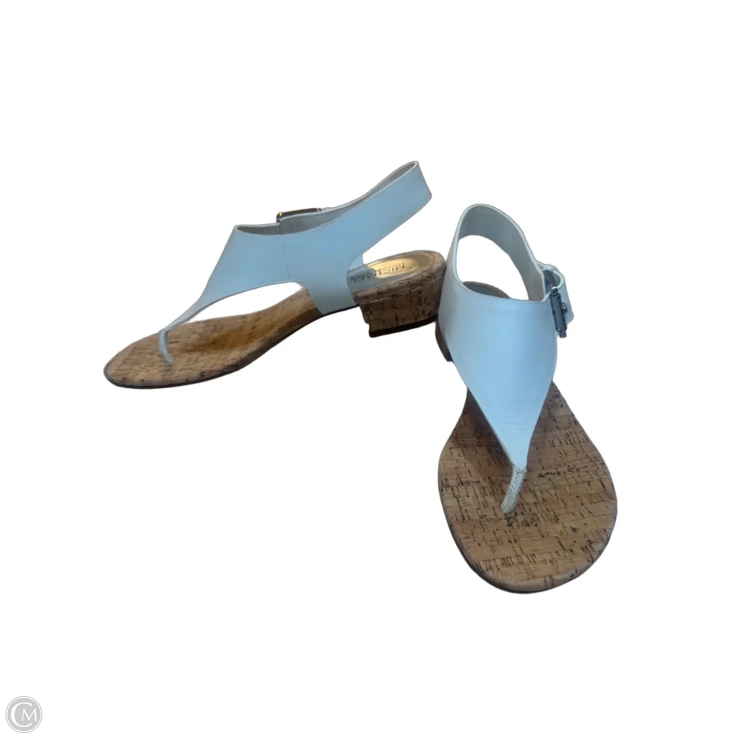 Sandals Designer By Michael Kors In White, Size: 10